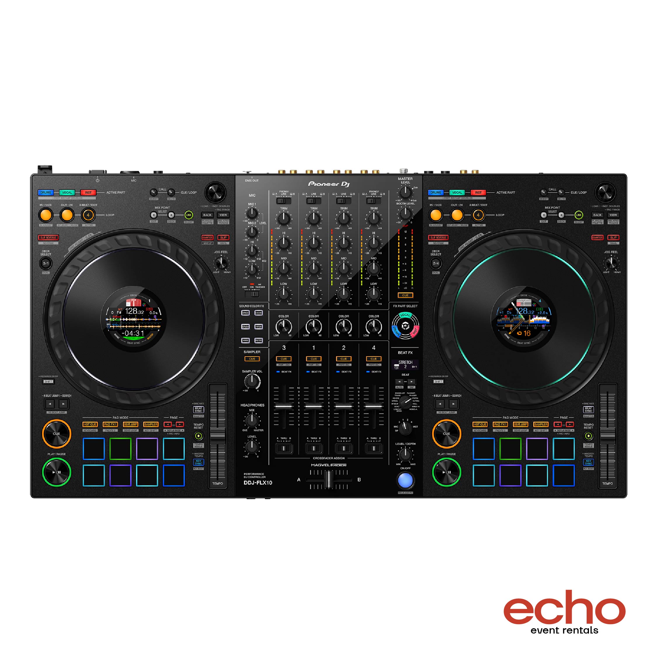 Pioneer DDJ FLX 10 DJ Controller
