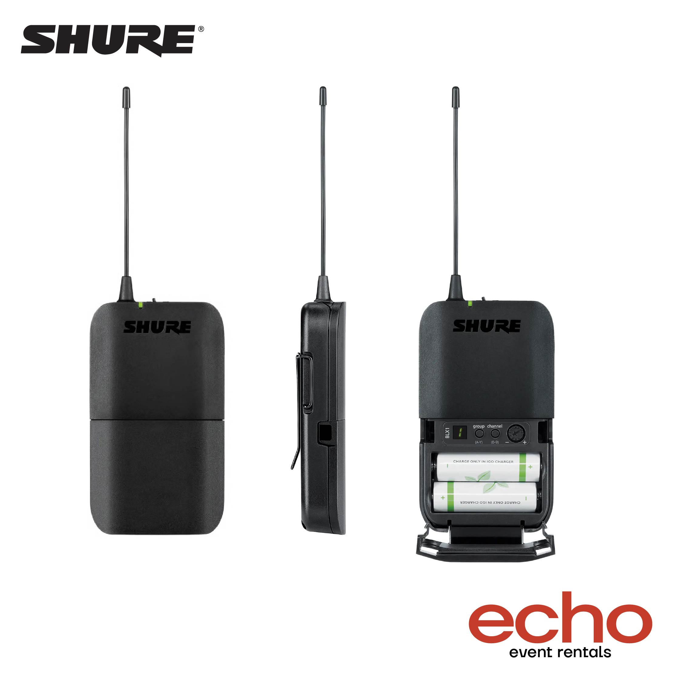 Shure BLX14/SM31 Wireless Fitness Headset Microphone Rental Dubai