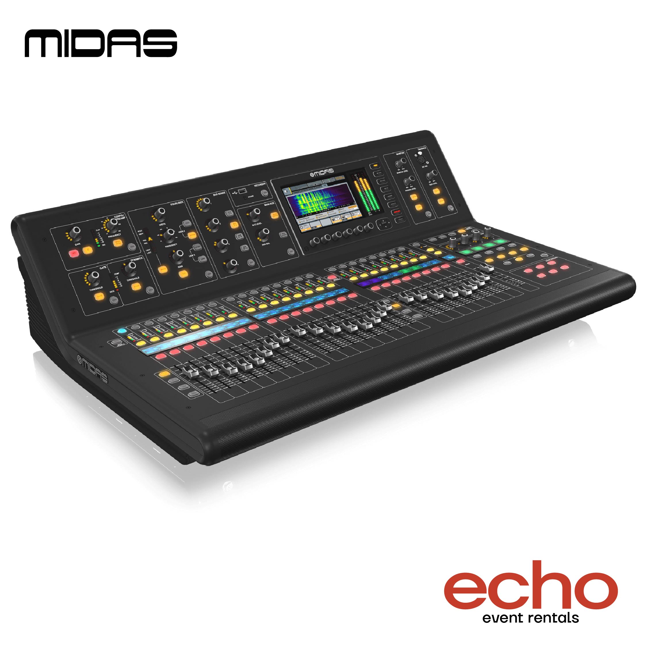 Midas M32 Digital Mixer Rental Dubai | 32-Channel Live Sound Console