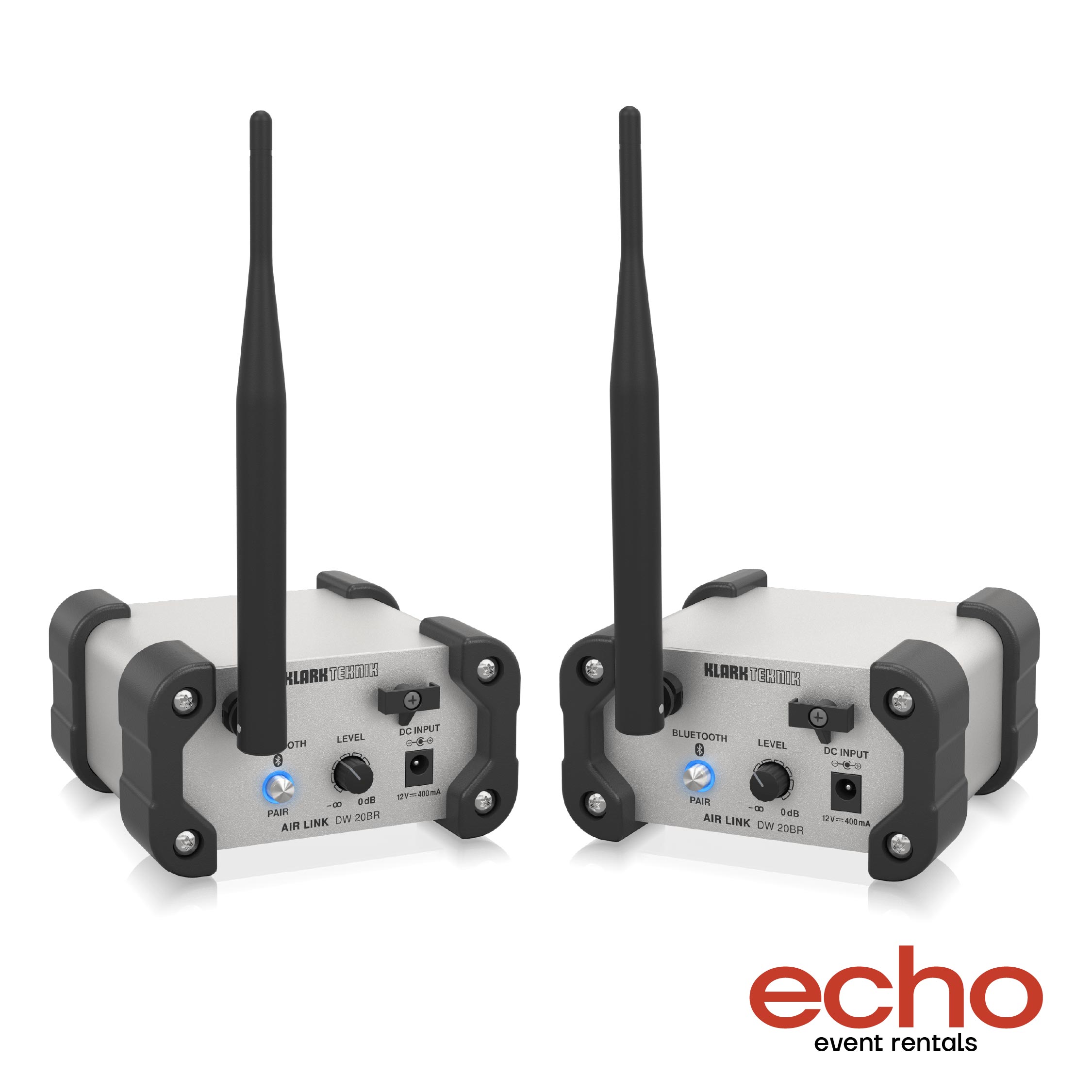 Klark Teknik DW 20BR Air Link Rental Dubai, Bluetooth Audio Receiver Hire Dubai