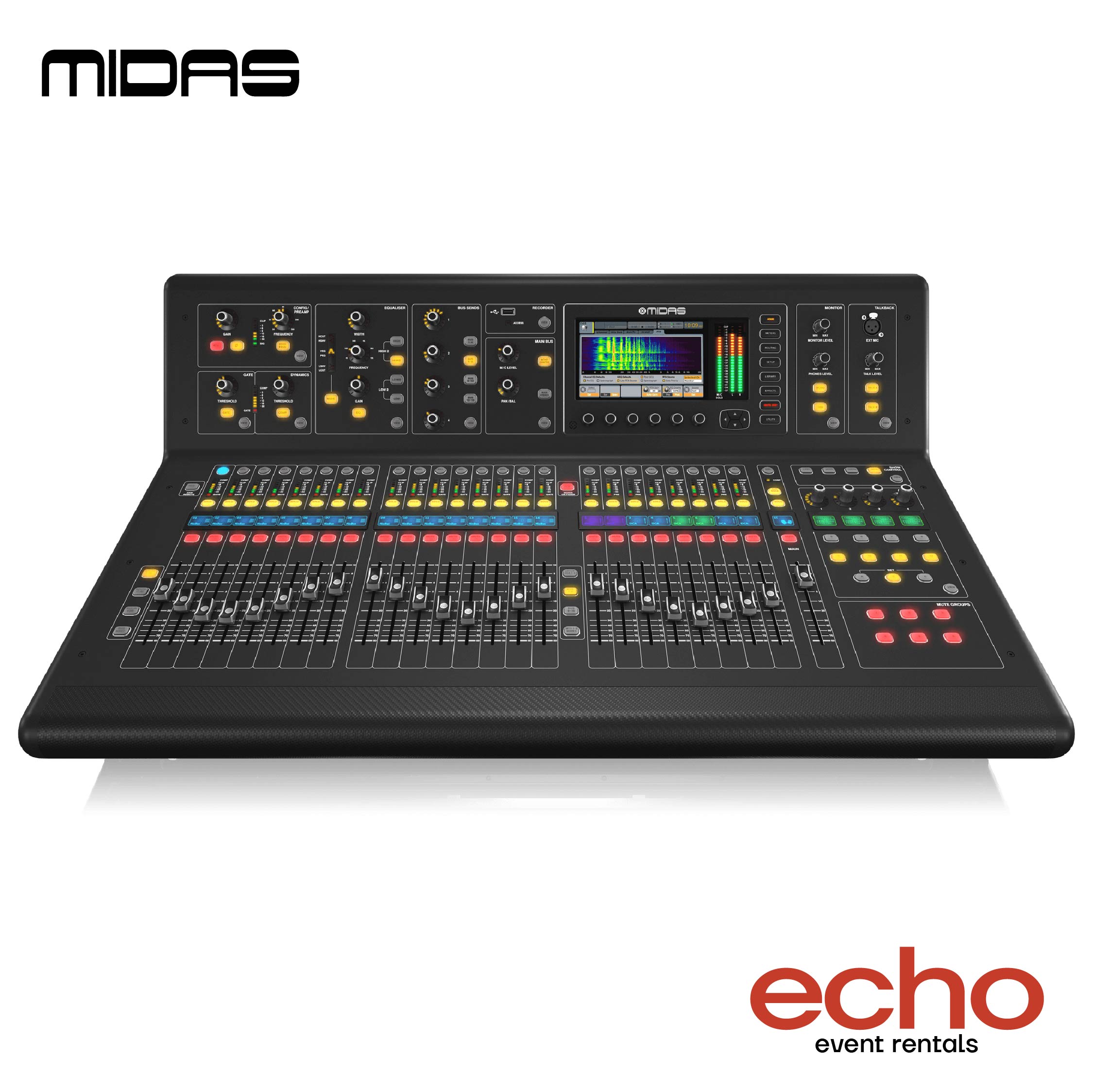 Midas M32 Digital Mixer Rental Dubai | 32-Channel Live Sound Console