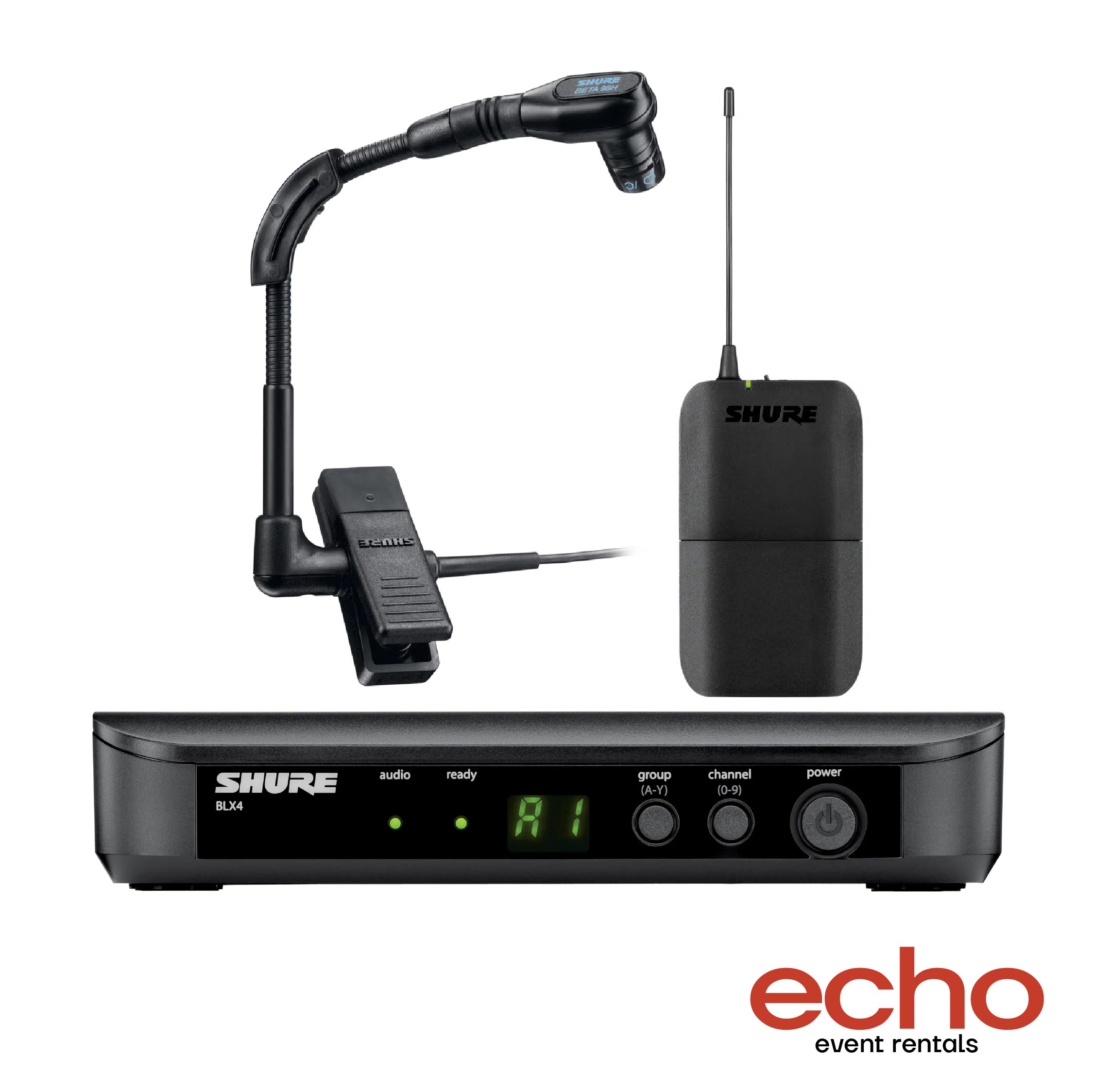 Shure BLX14 B98 Instrument Microphone Rental Dubai