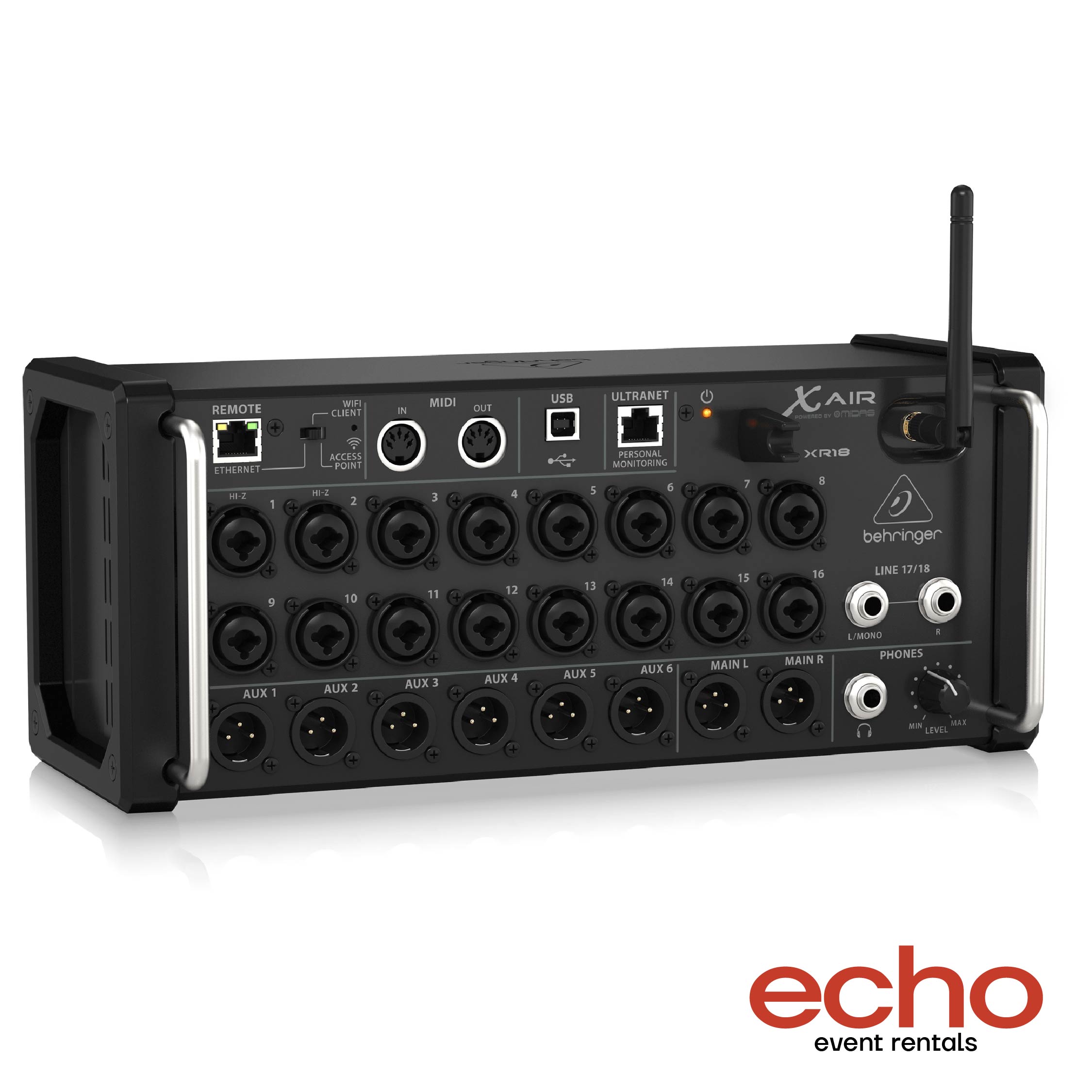 Behringer X Air XR18 Digital Mixer for Rent in Dubai