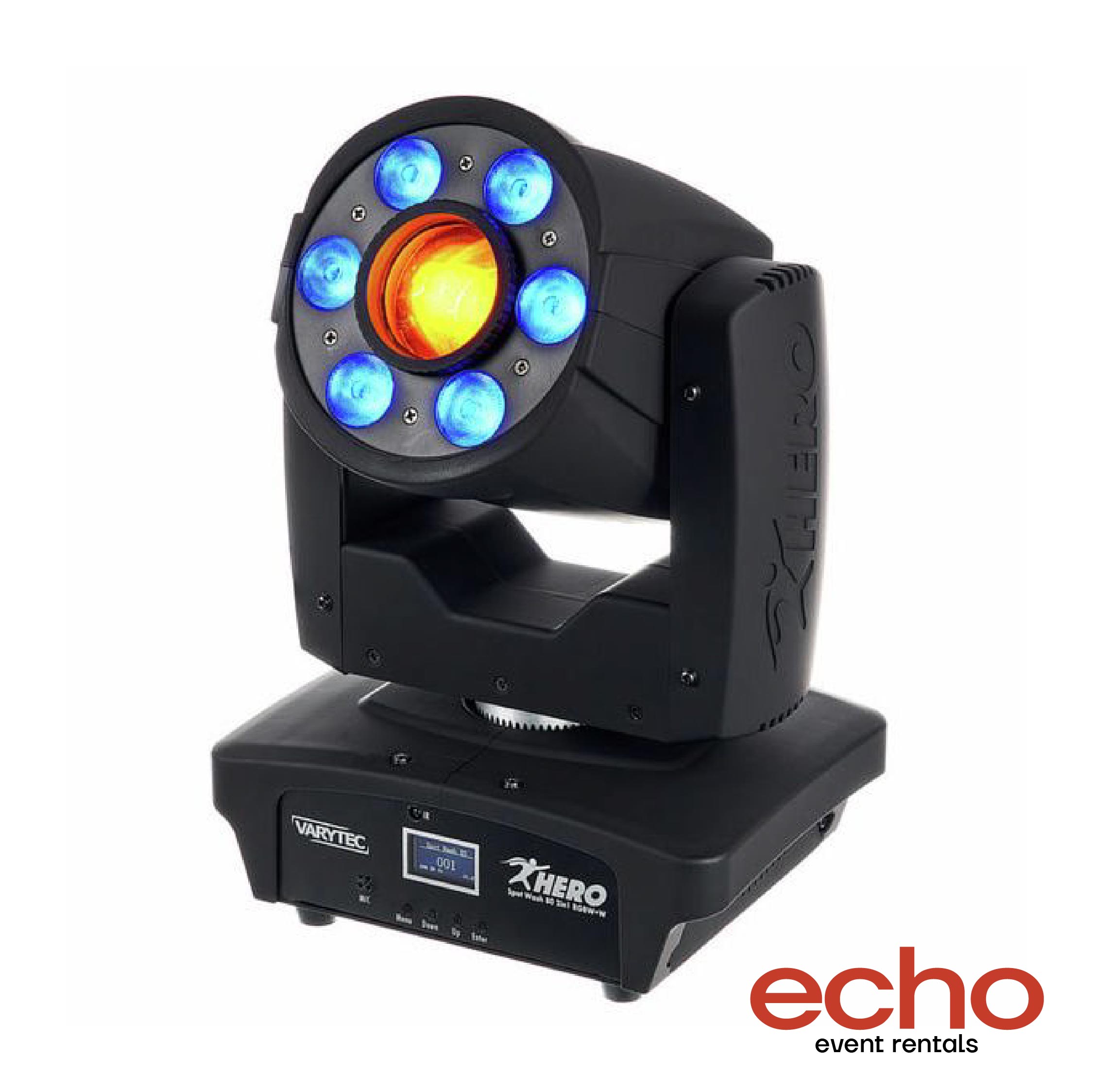 Varytec Hero Spot Wash 80 Moving Head Rental Dubai
