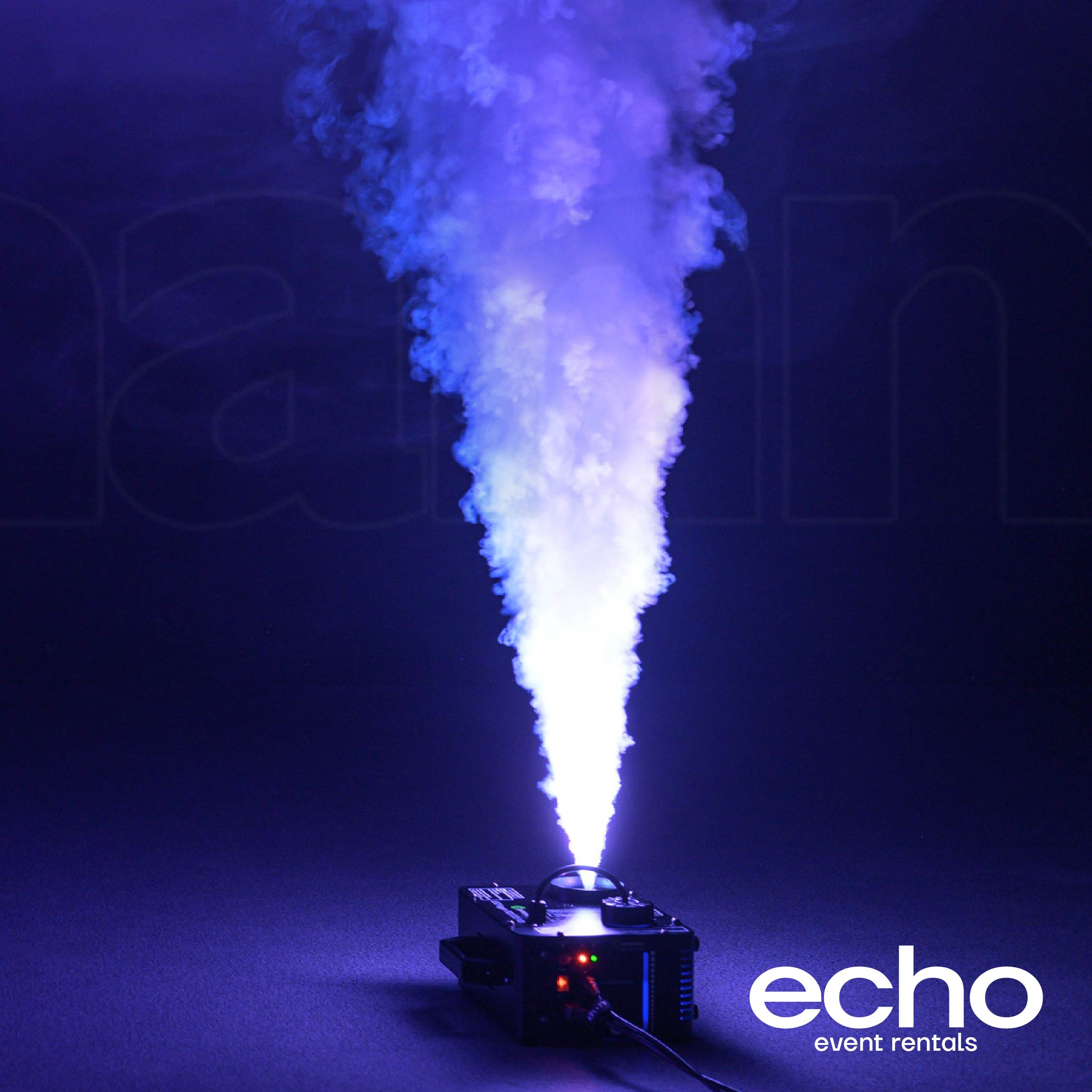 CO2 Effect Fog Machine Rental Dubai LED Vertical Fogger 500 RGB