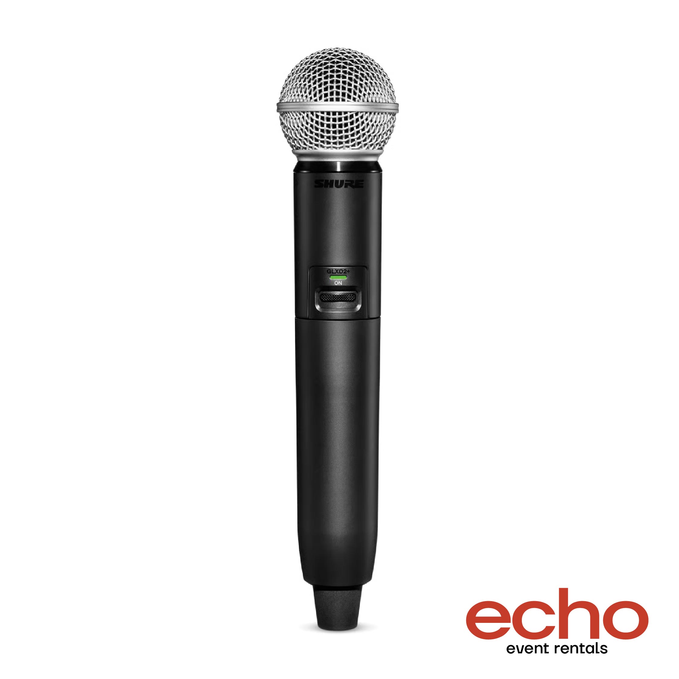 Shure GLXD24+ SM58 Wireless Microphone Rental Dubai, wireless mic hire Dubai
