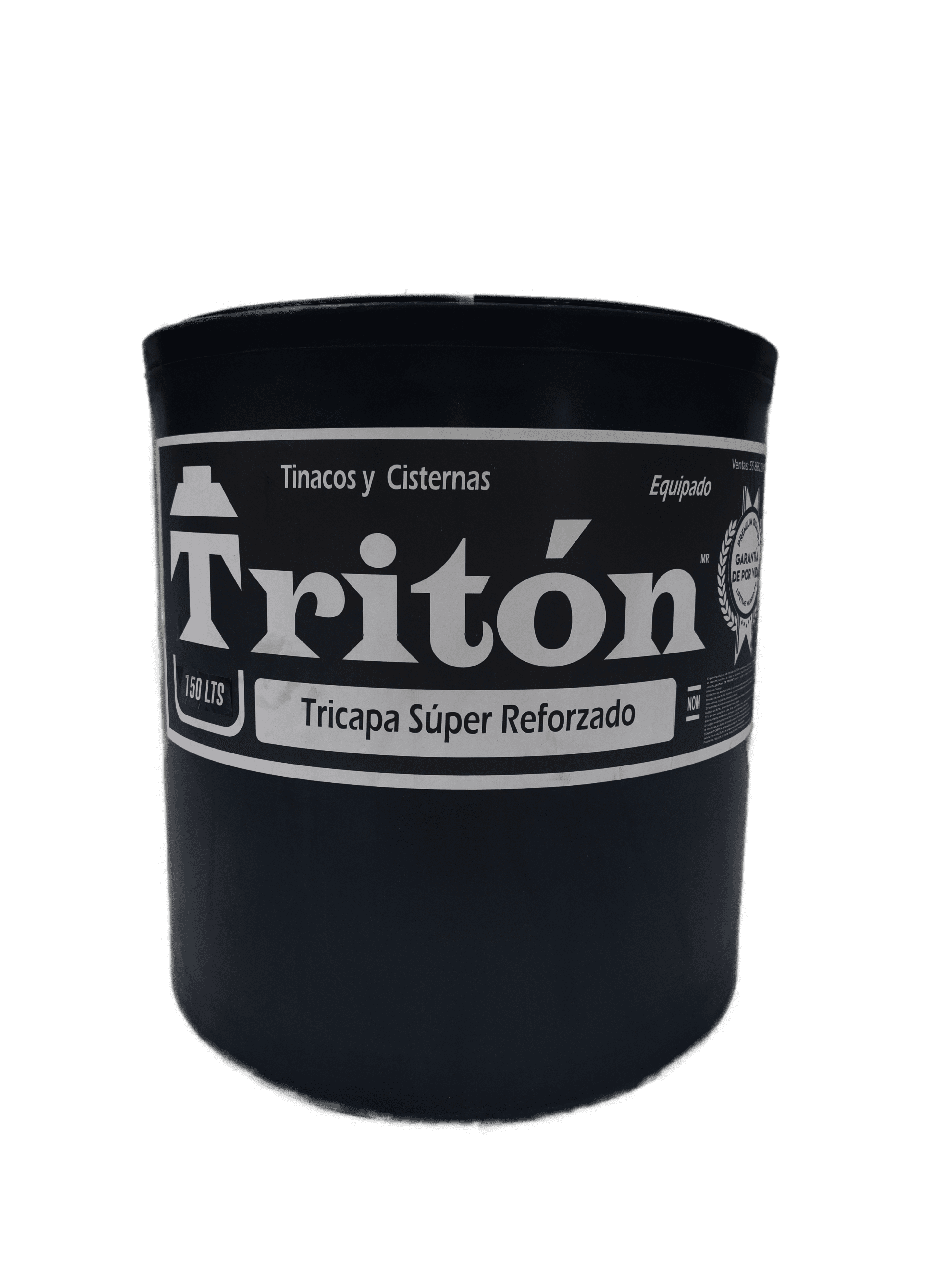 Tinaco Negro Ticapa 150 Lts