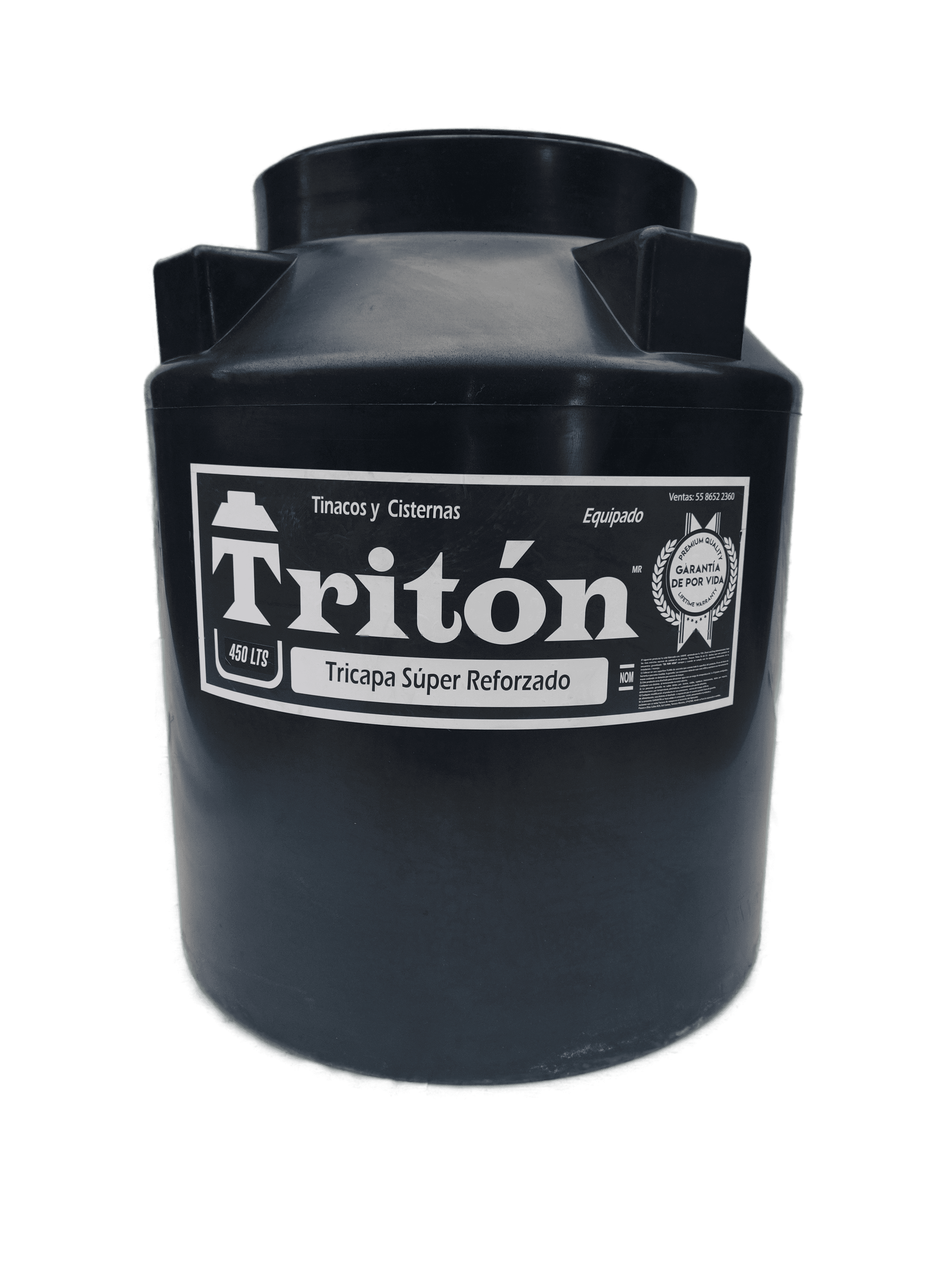 Tinaco Negro Tripaca 450 Lts