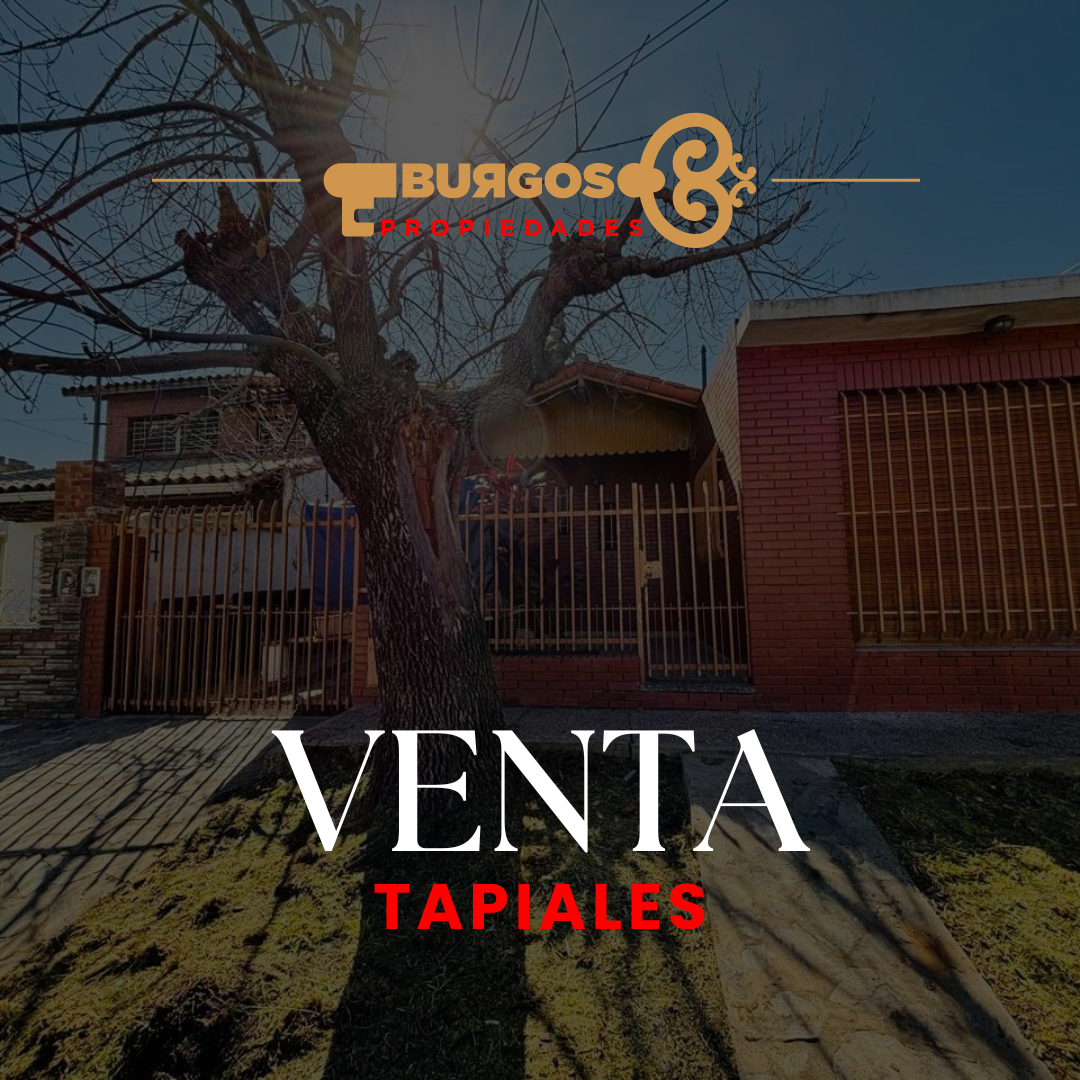 CASA DE 4 AMBIENTES EN TAPIALES