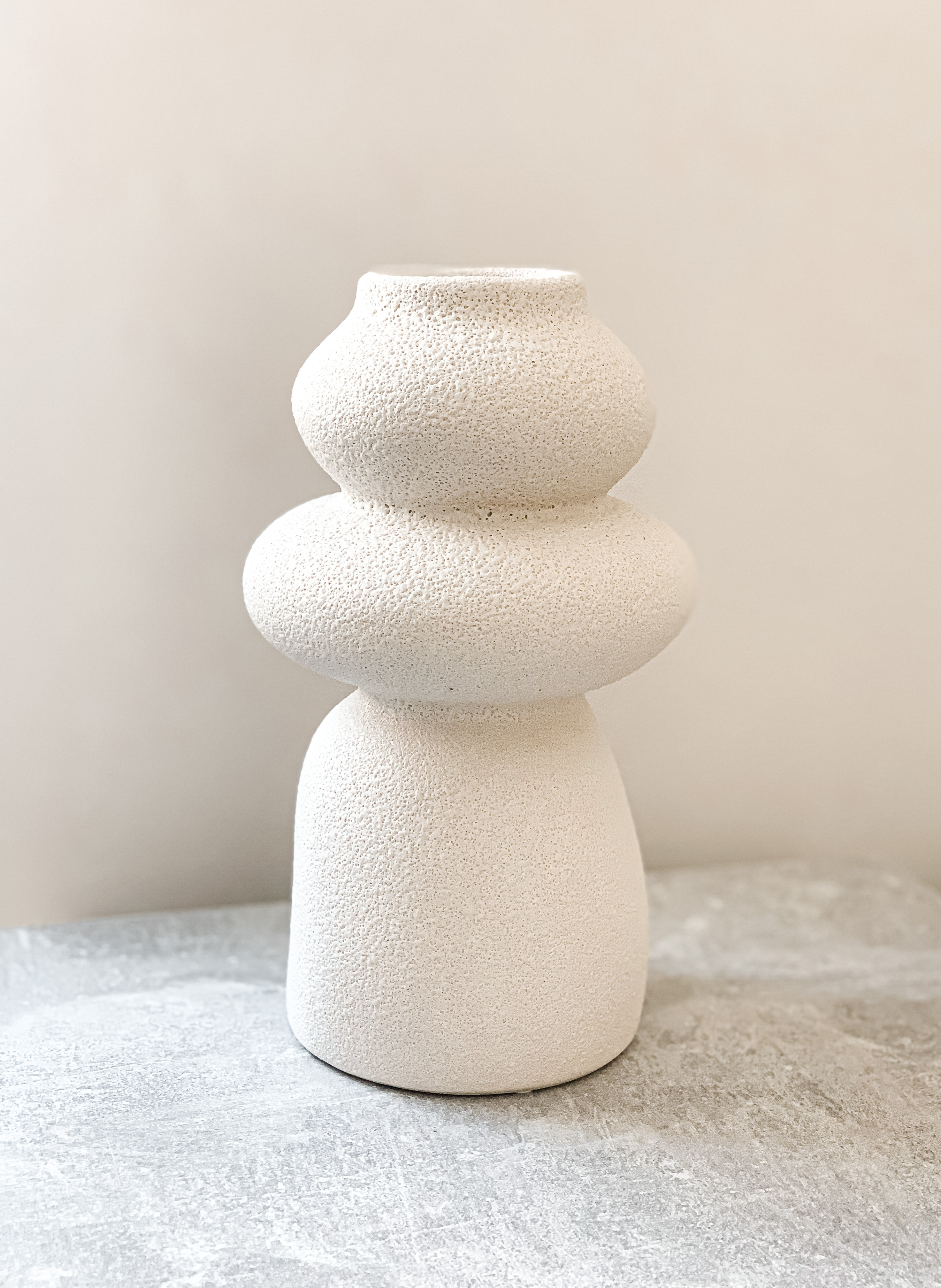 Beige Vaza 26,5 cm