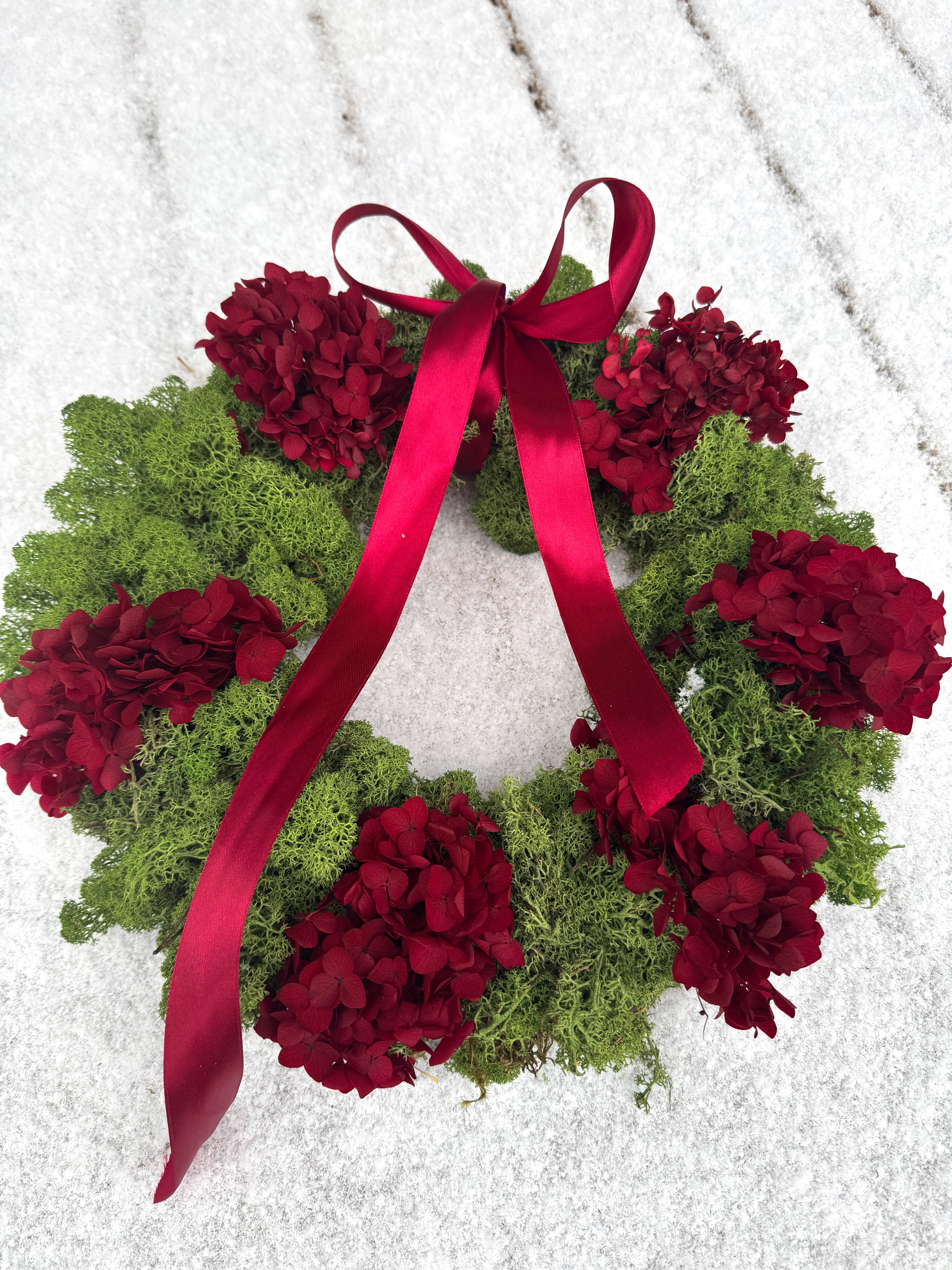 Vainikas Žiemos Sodas