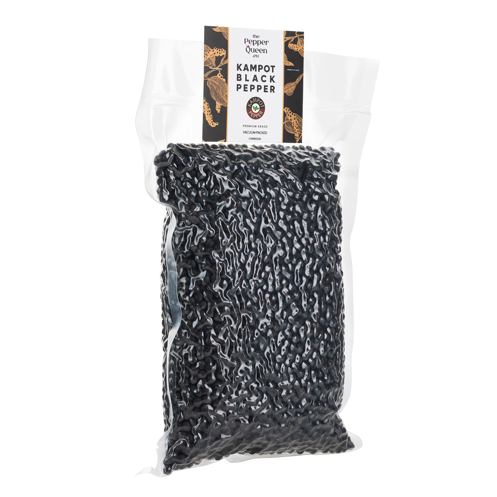 Kampoto juodieji pipirai, 500 g (Kampot Black Pepper, 500 g)