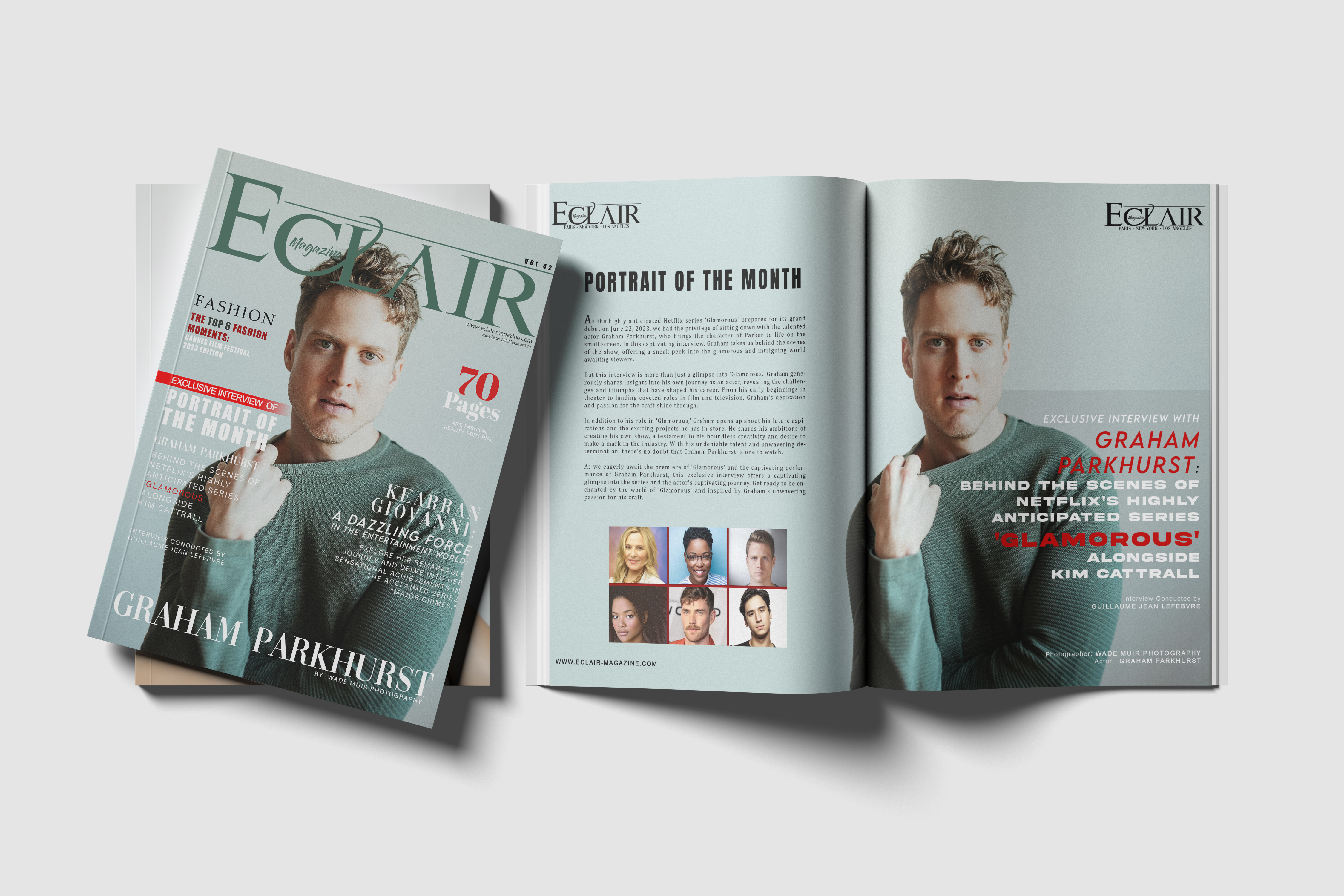 ELITE 1 GOLD - Full VIP promo Package Up to 20 pages + Portrait Of The Month Interview & Article (Print & Web) + 10 HARD COPY and more