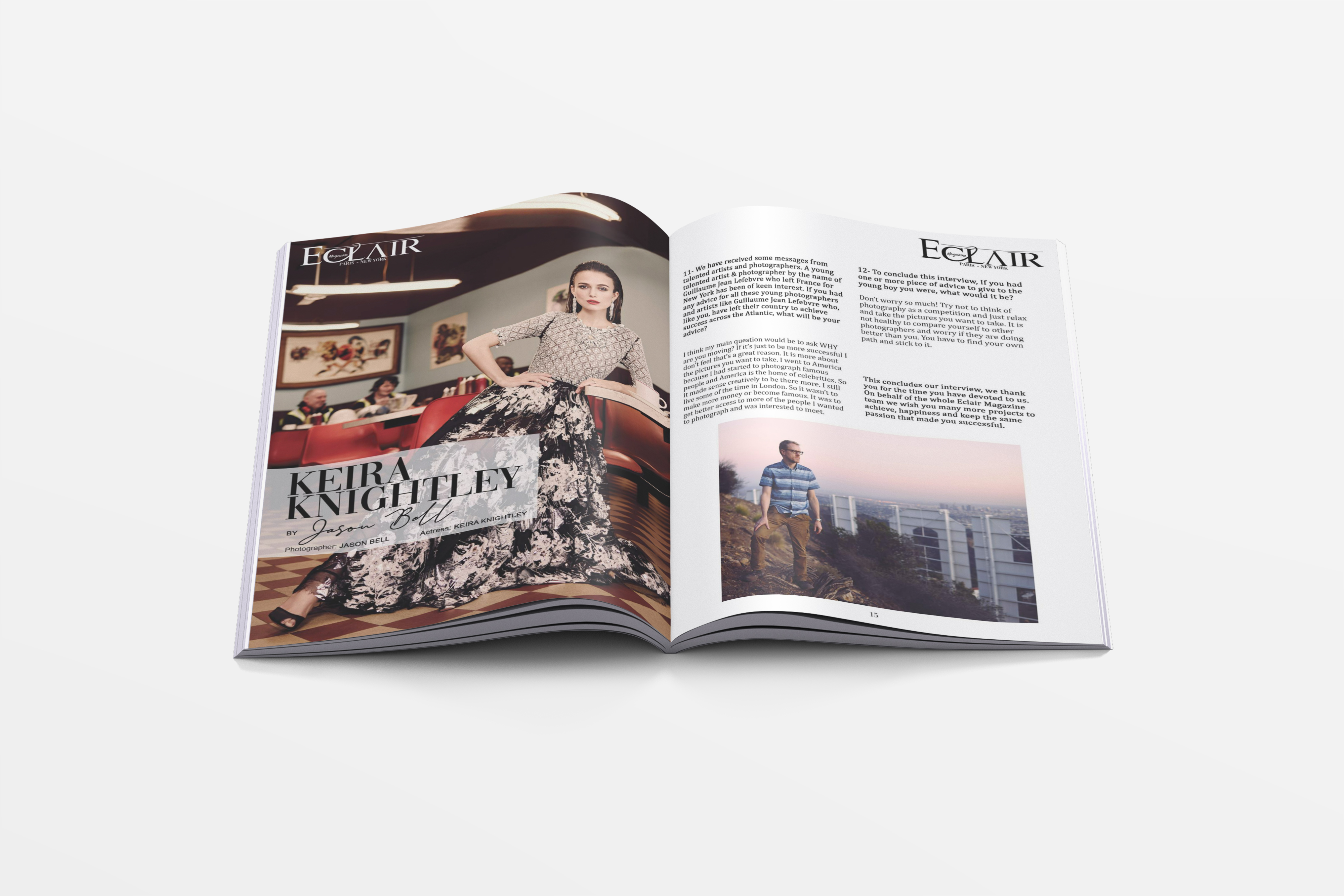 SPECIAL  Front & Back Cover + Print & web Interview & biography + Max 12 Pages + Video Promo