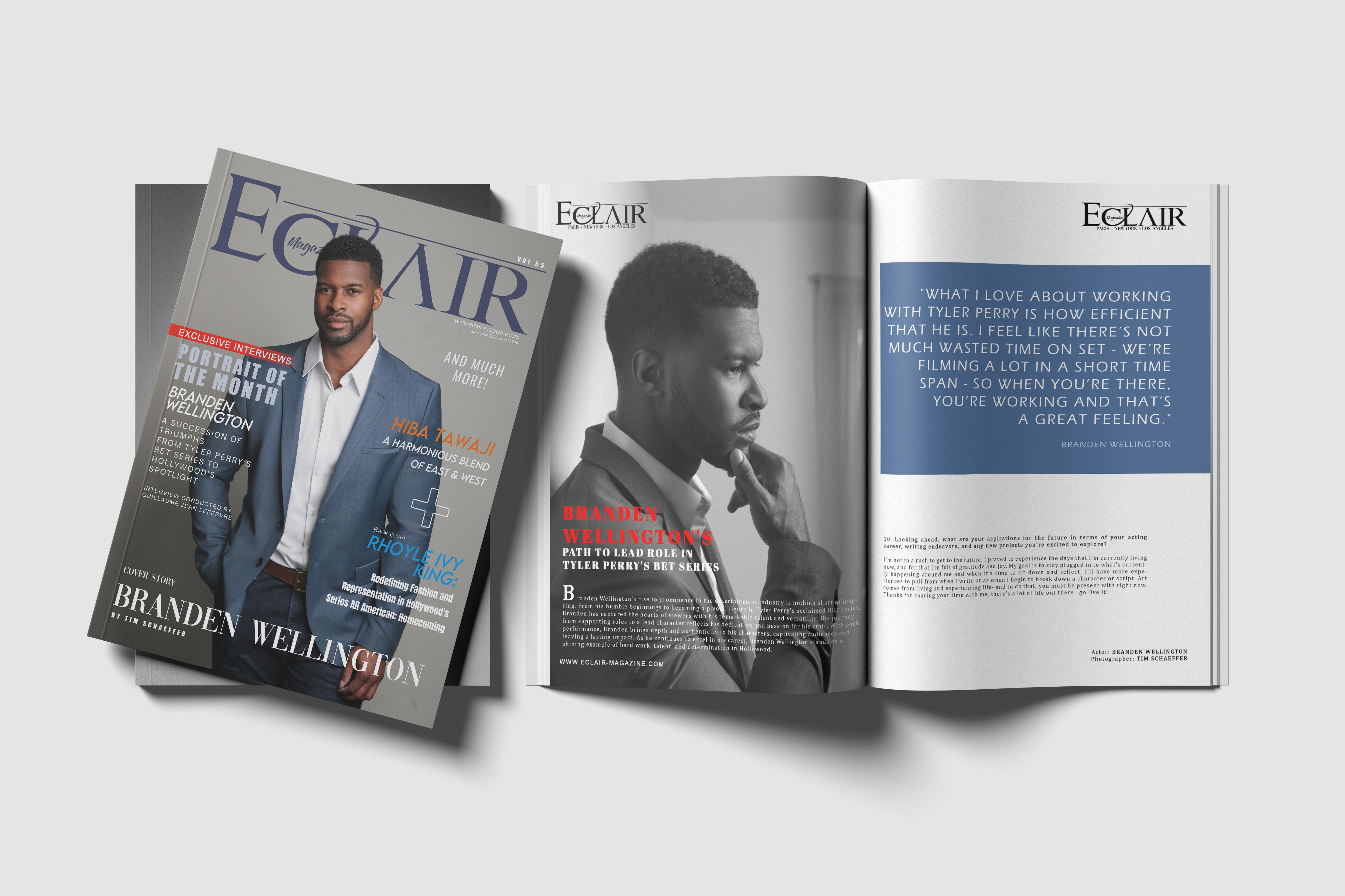 Front & Back cover + Max 10 Pages including a Print Biography
