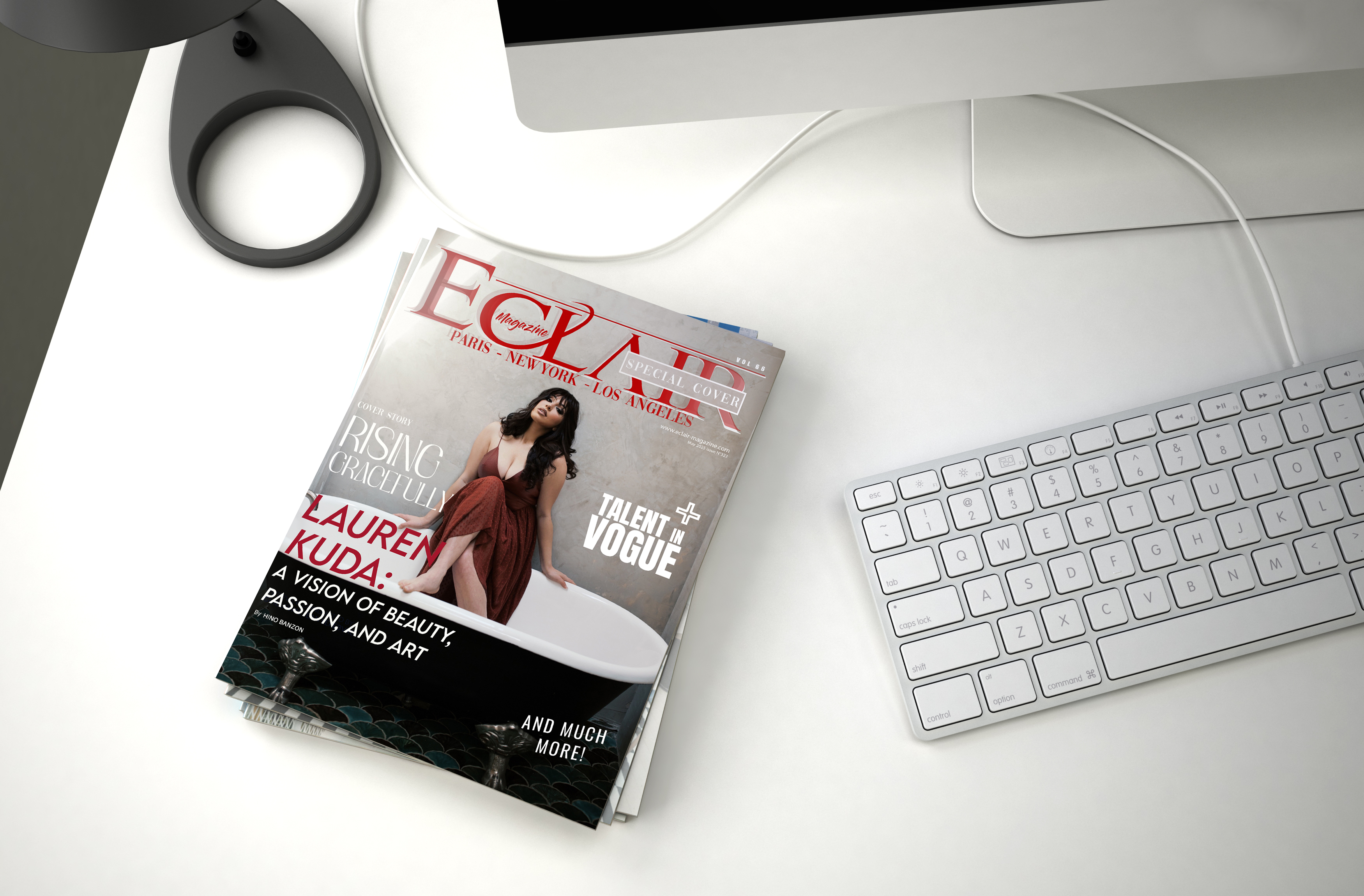 Front Cover + 8 Pages (in Celebrity Issue)