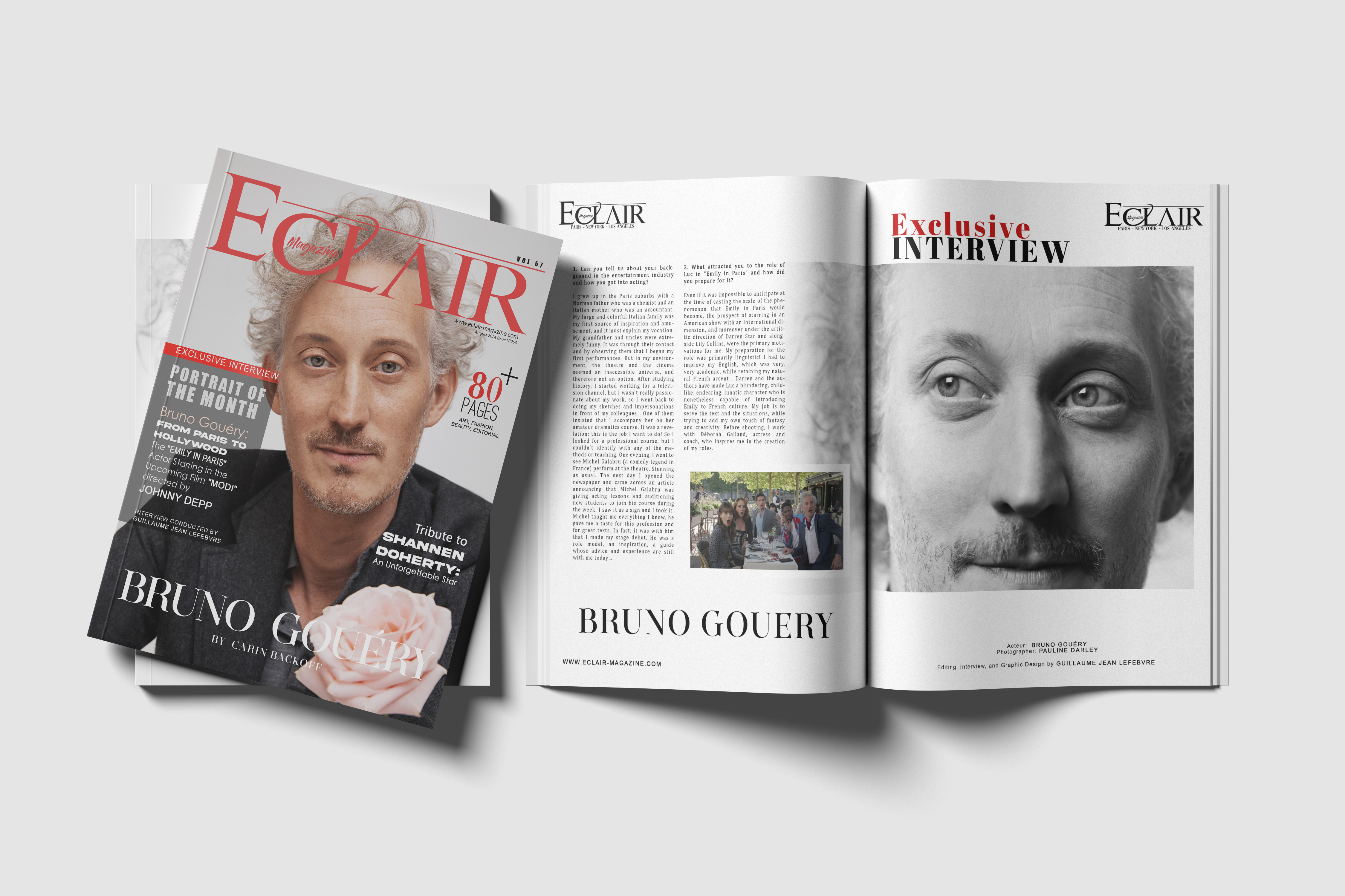 Front Cover + 8 Pages (in Celebrity Issue)