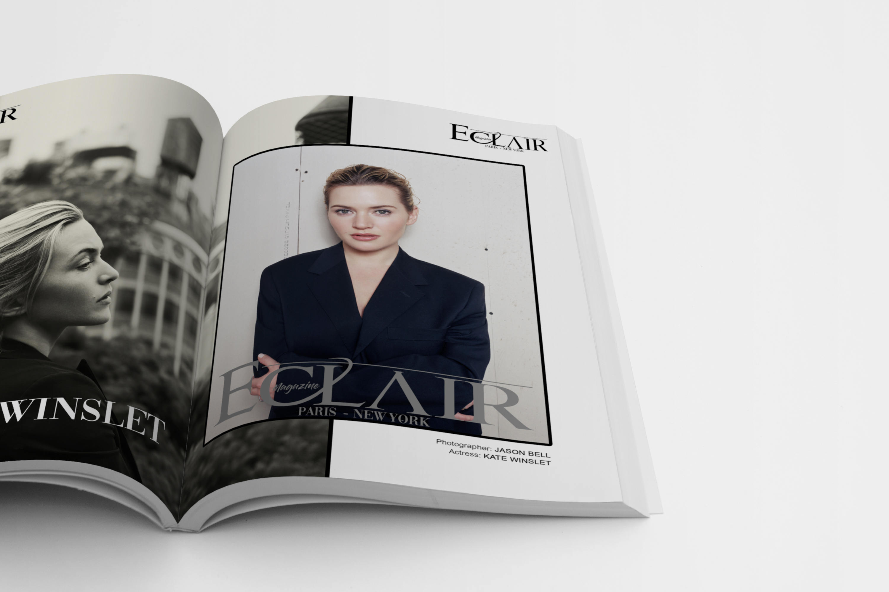 Front & Back Cover + 10 Inside Pages with biography & Interview (Print & web)