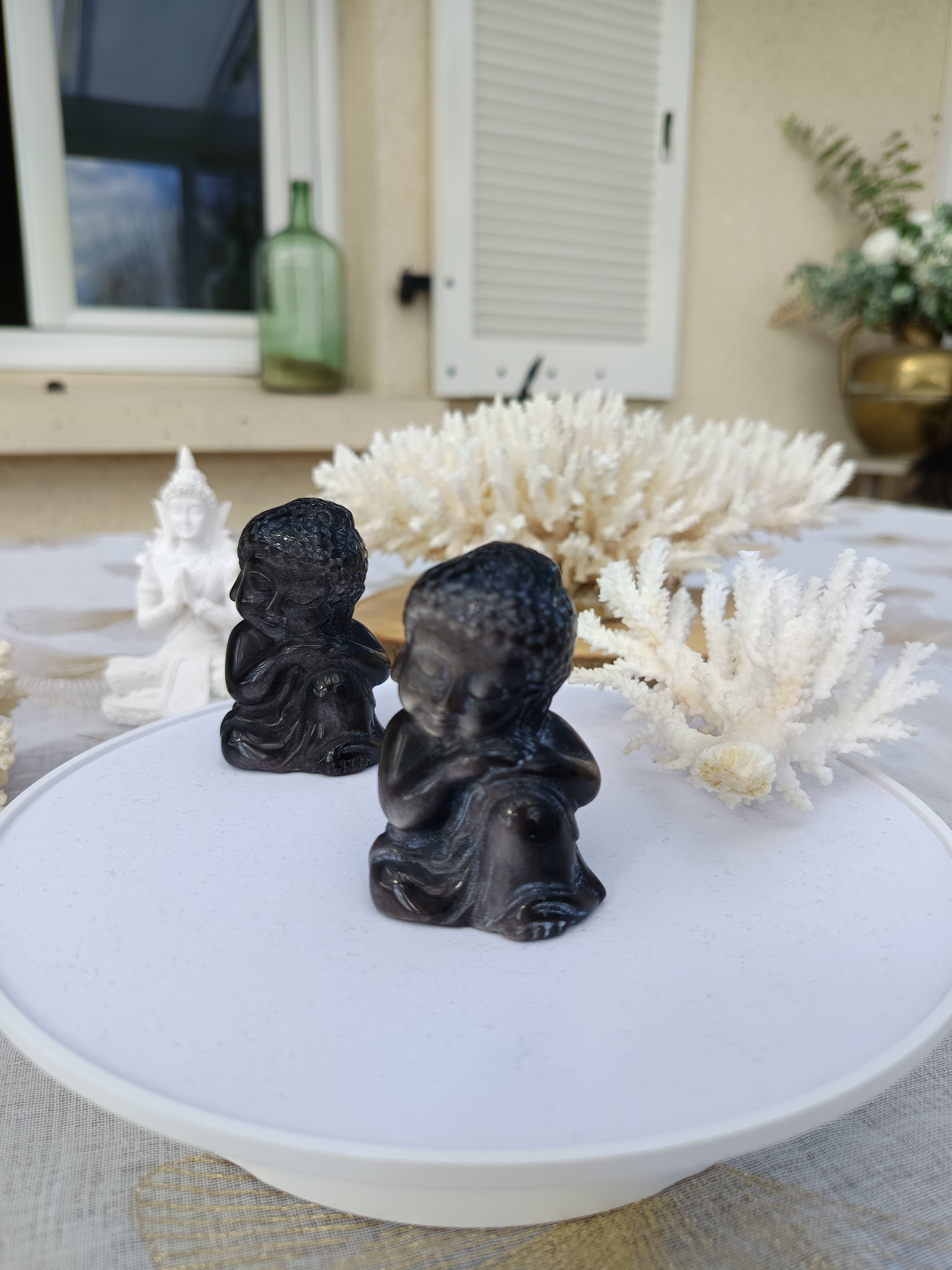 Statuettes Bouddha en Méditation