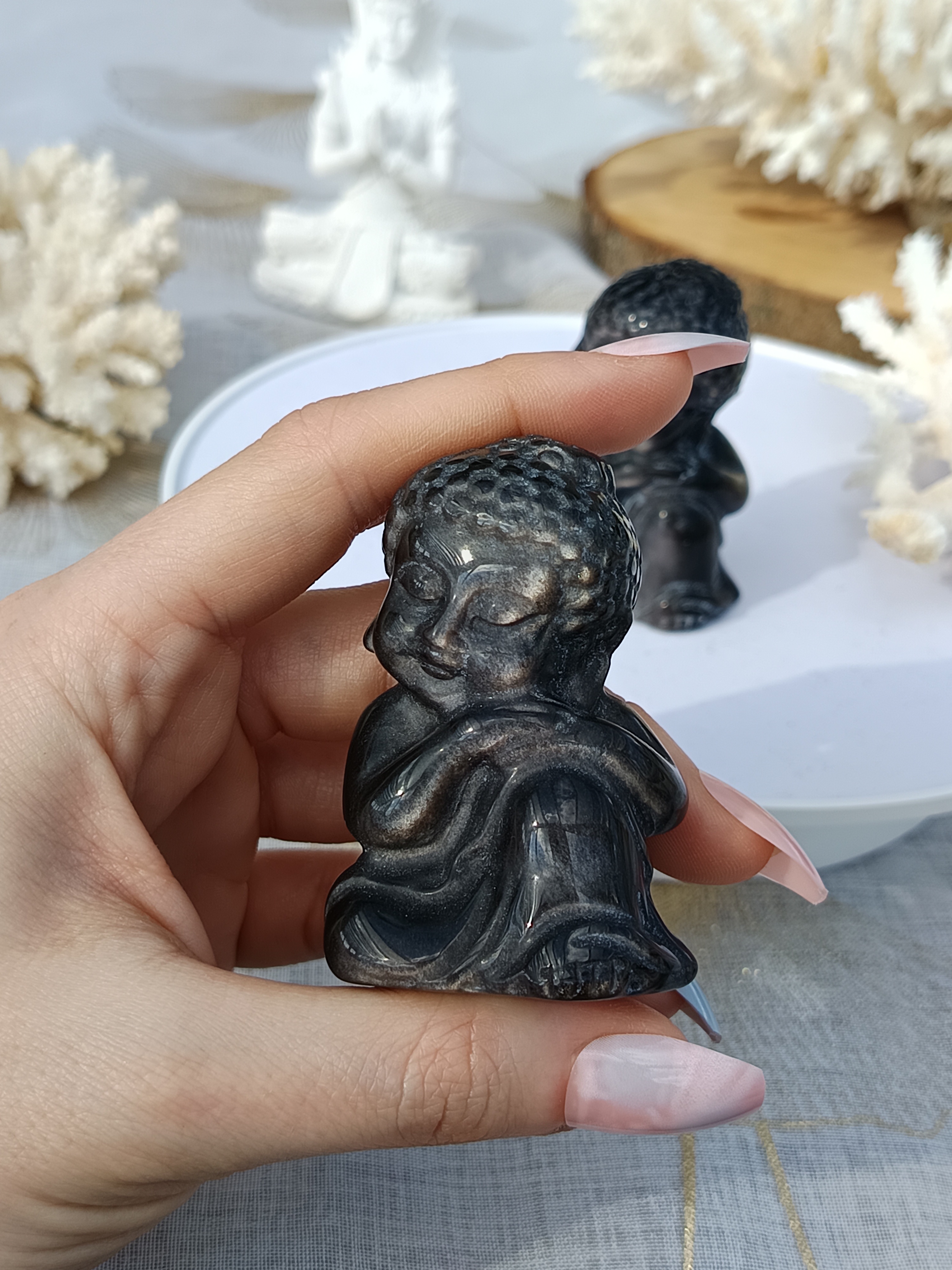 Statuettes Bouddha en Méditation