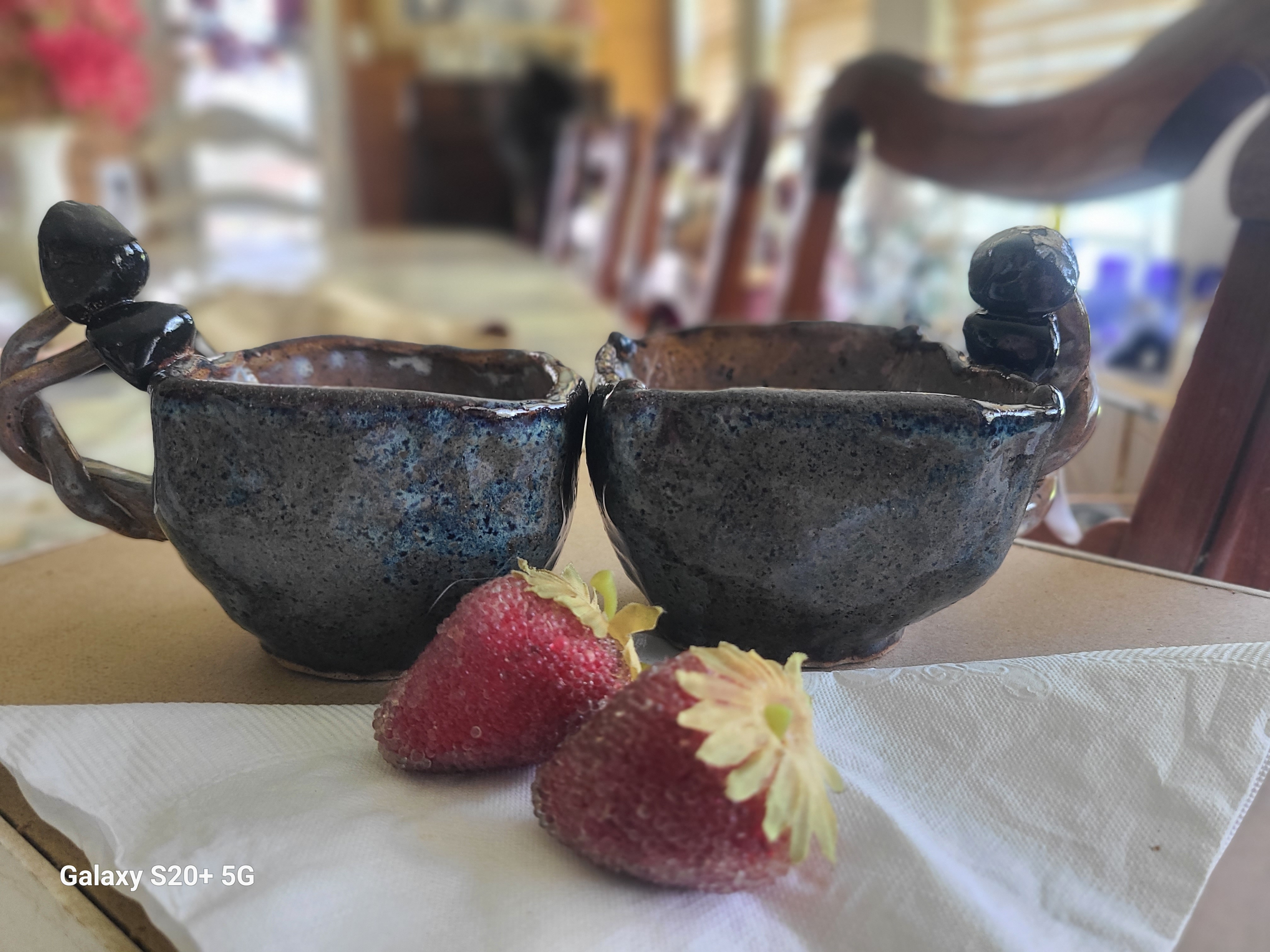Pair of Porcini Mugs