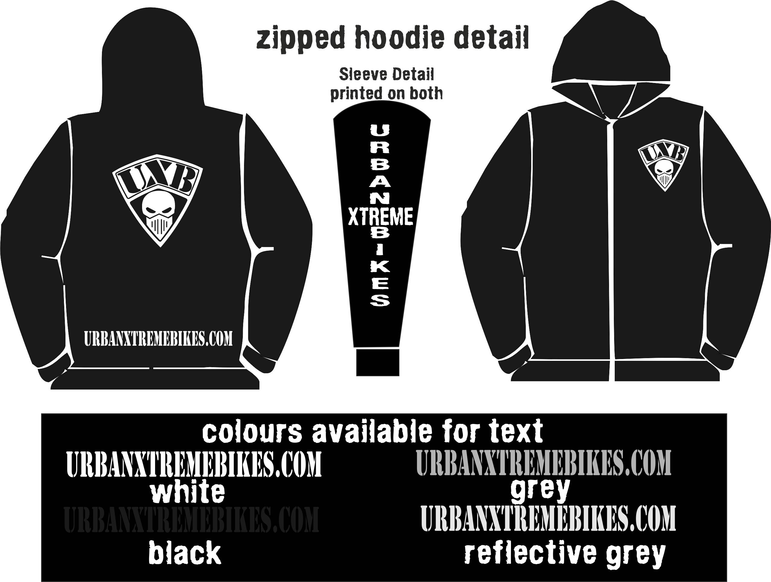 UXB HOODIE NO ZIP
