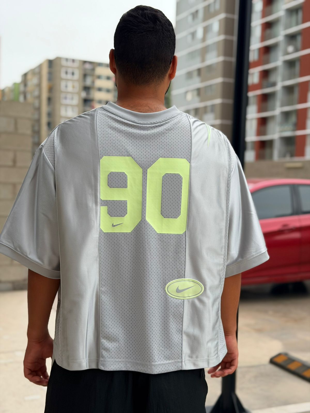 JERSEY NIKE SPORTWEAR GREY NEON