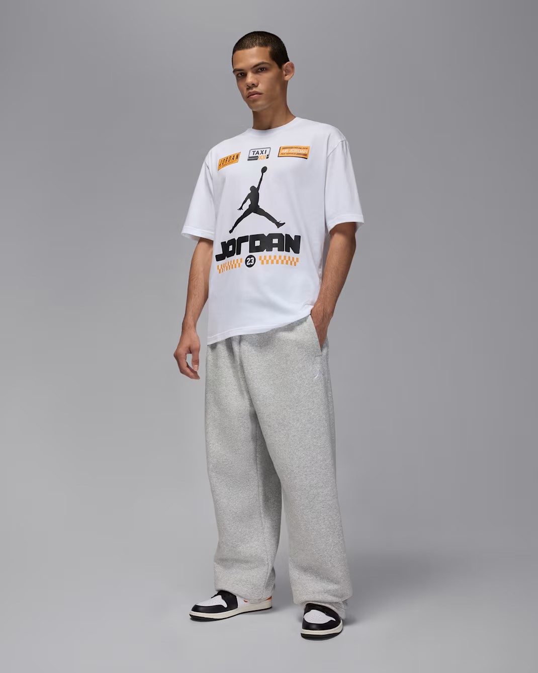 JORDAN AJ12 "Taxi"  WHITE 