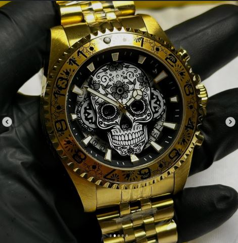 INVICTA PRO DRIVER DIA DE MUERTOS - 48951 DORADO