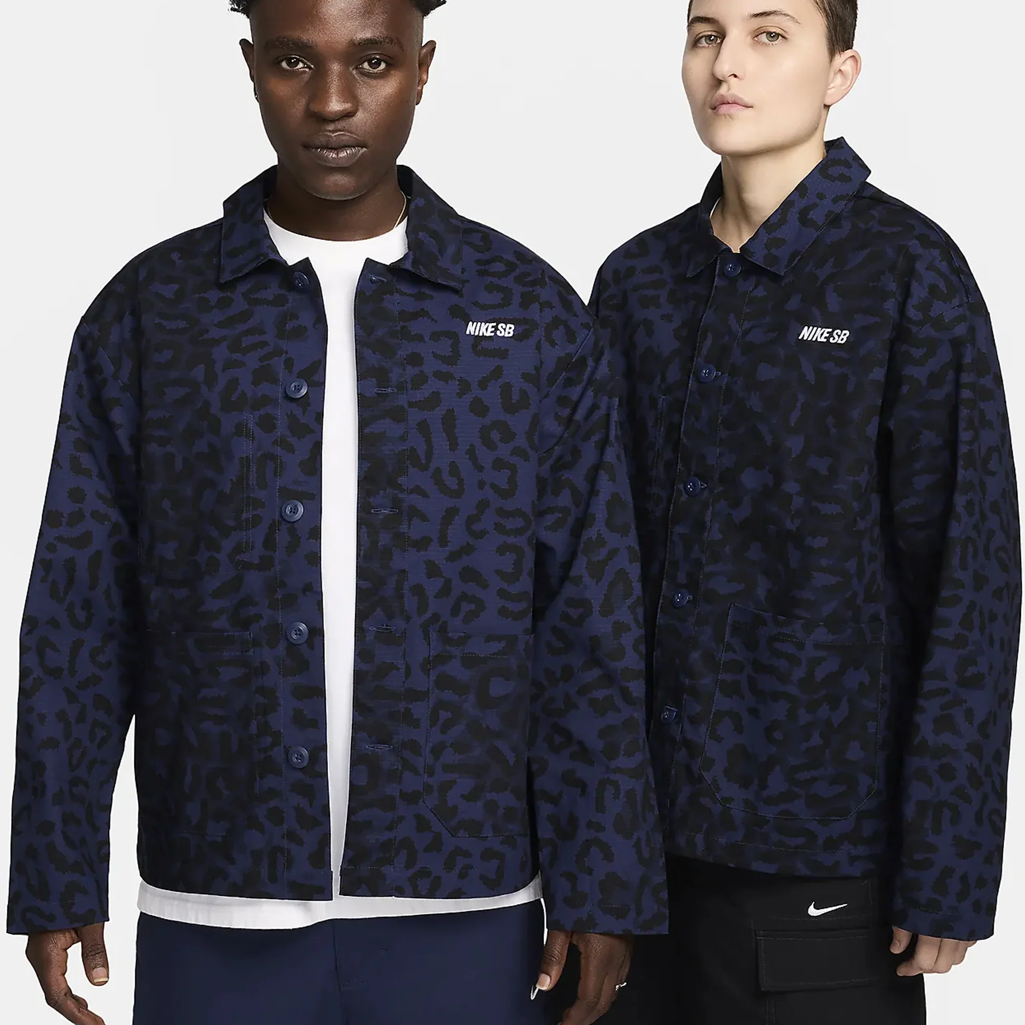 CAMISERO NIKE SB ANIMAL PRINT PURPLE