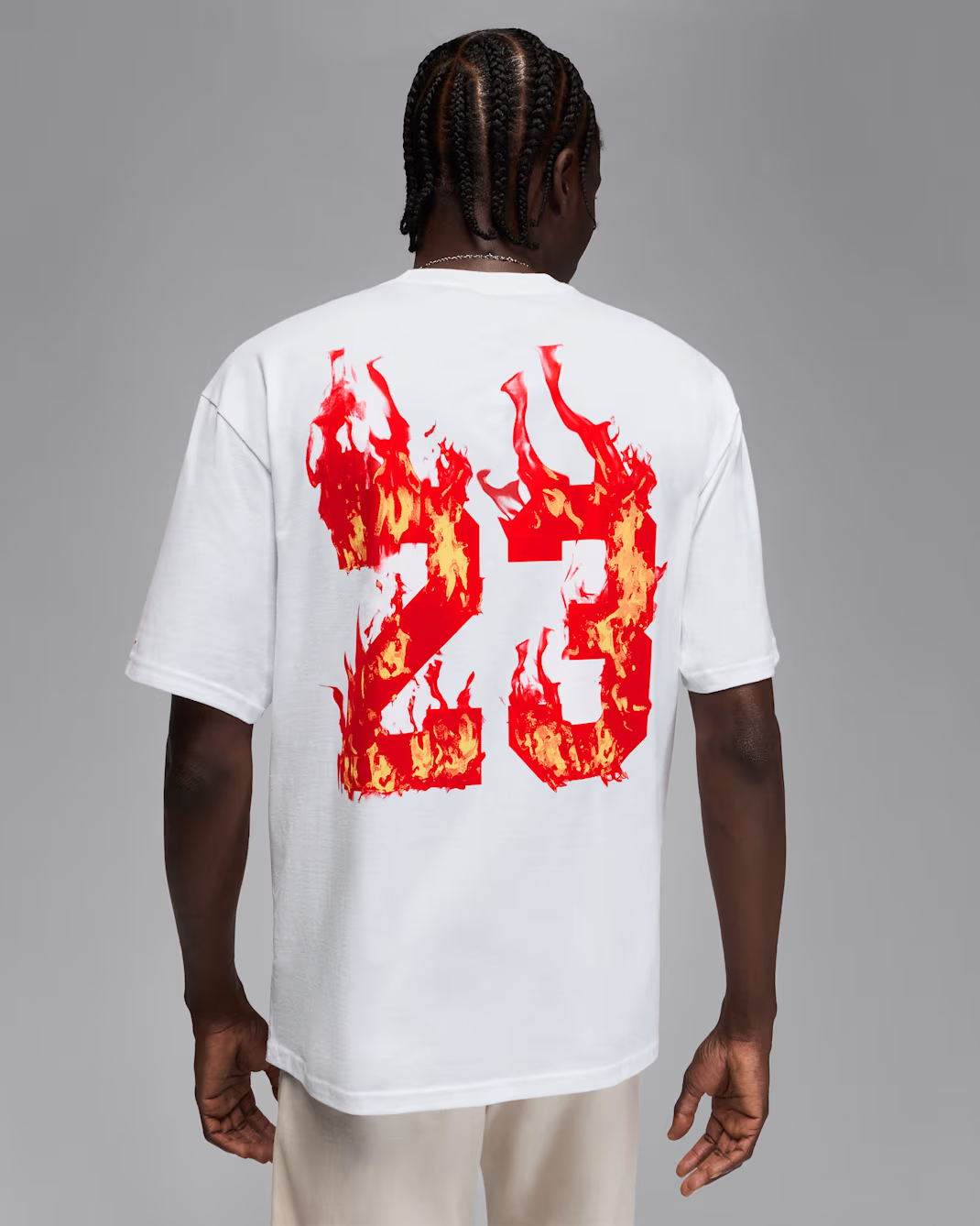 POLO AIR JORDAN FUEGO WHITE
