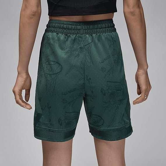 SHORT JORDAN DIAMOND PRINTED VERDE