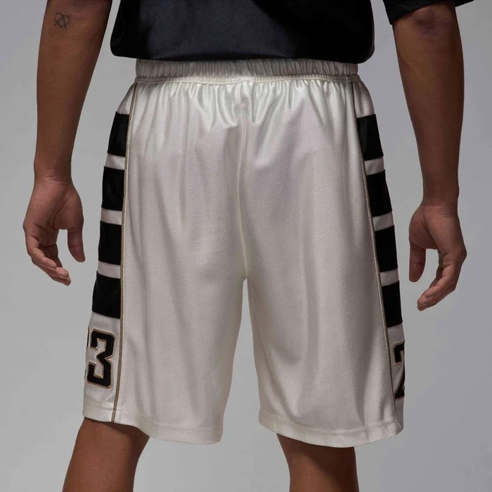 SHORT JORDAN BROOKLYN CAT SCRATCH WHITE GOLD