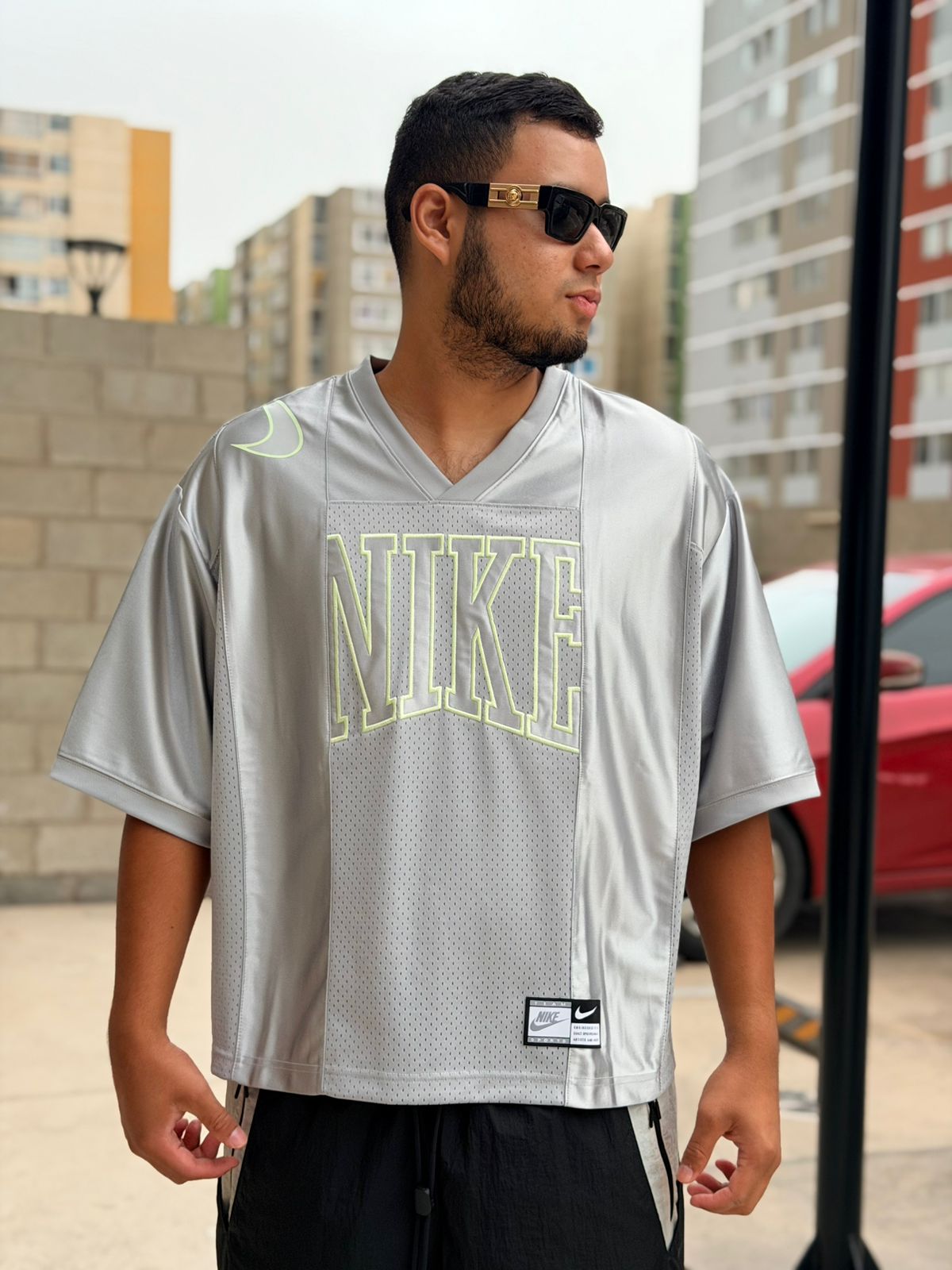 JERSEY NIKE SPORTWEAR GREY NEON