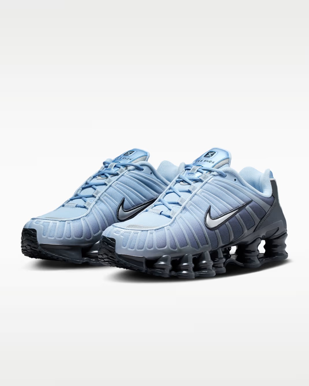 NIKE SHOX TL LIGH BLUE METALLIC