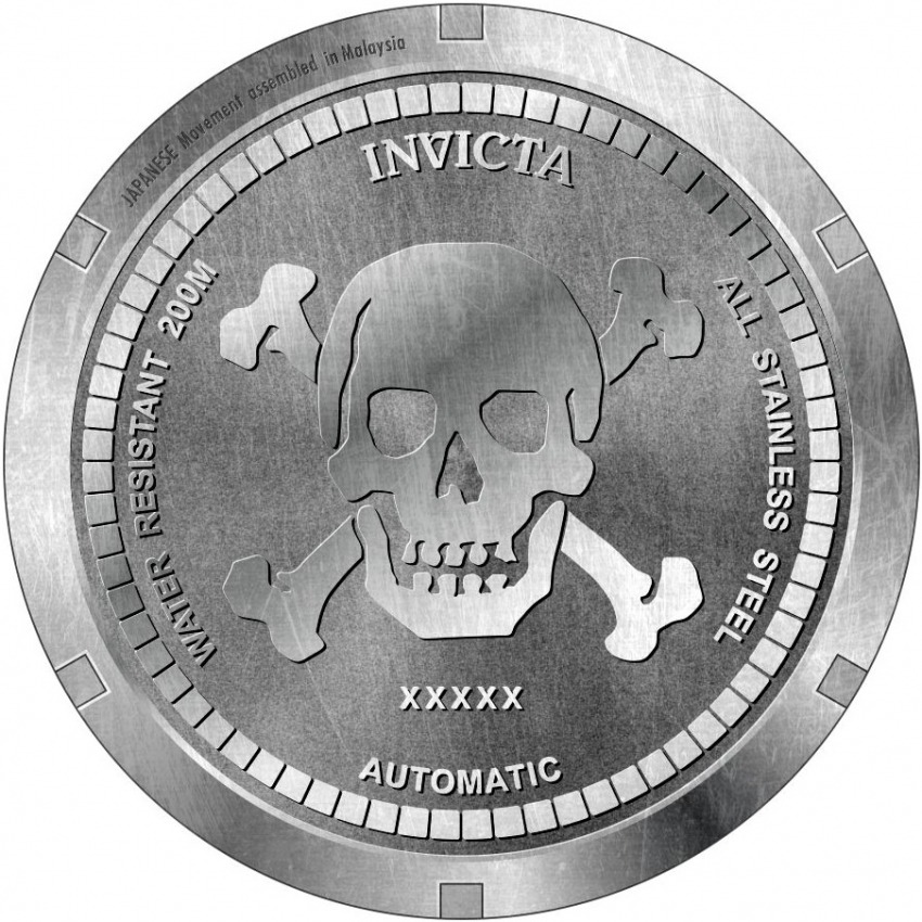 INVICTA PRO DRIVER AUTOMATICO 46677 - SKULL PIRATE