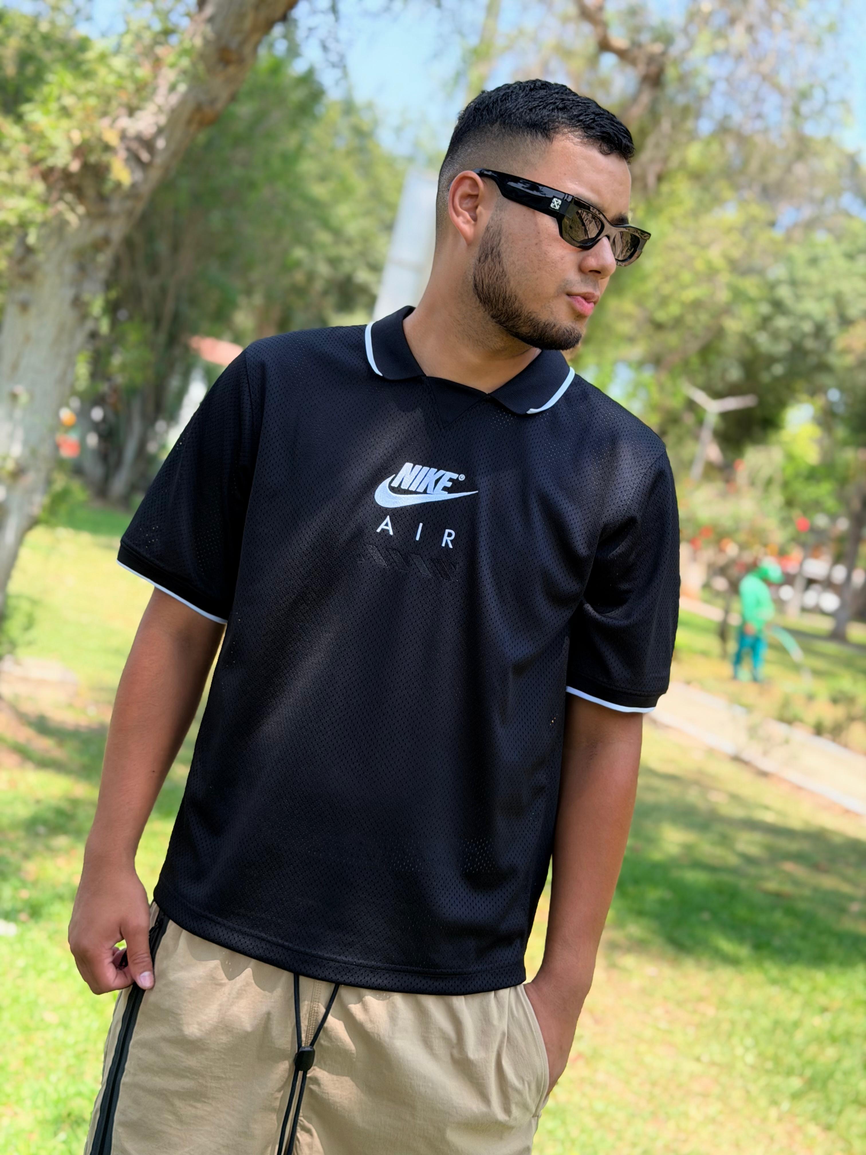 JERSEY NIKE AIR MAX – Black/White