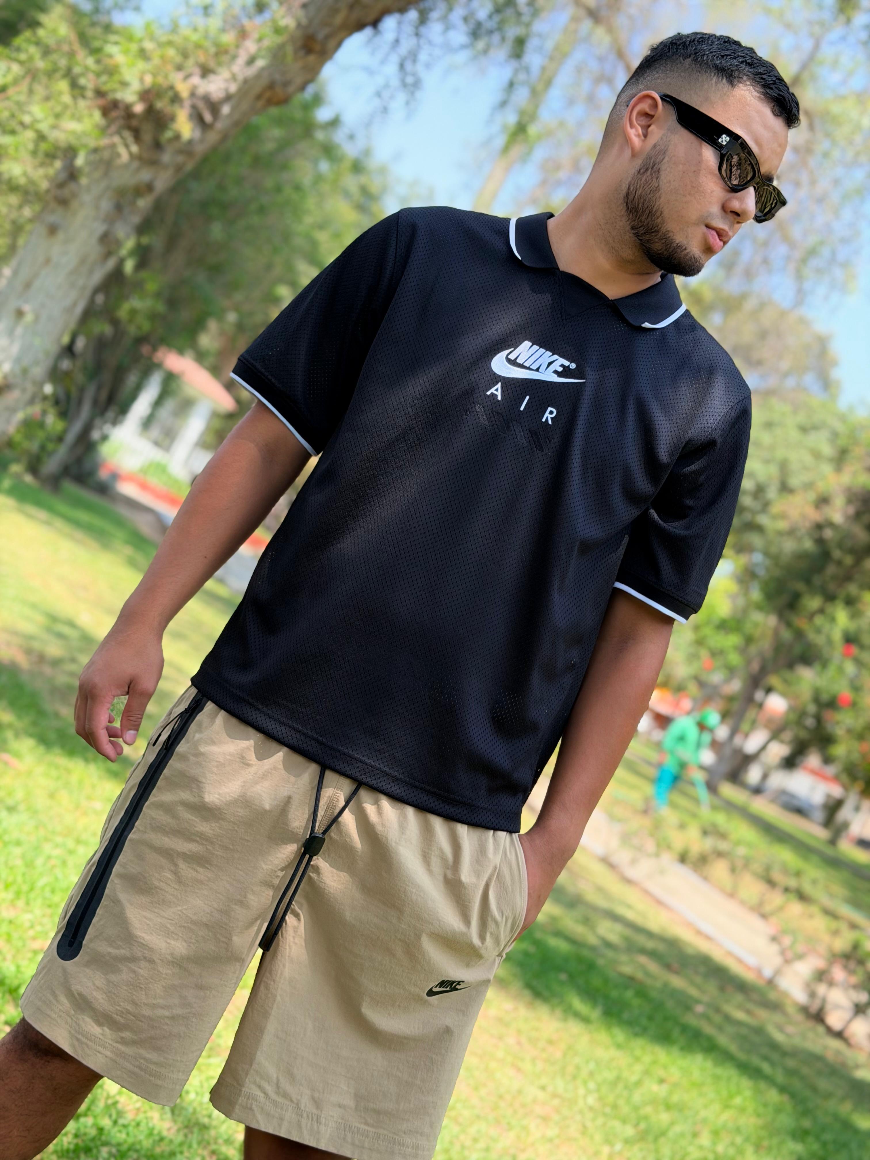 JERSEY NIKE AIR MAX – Black/White