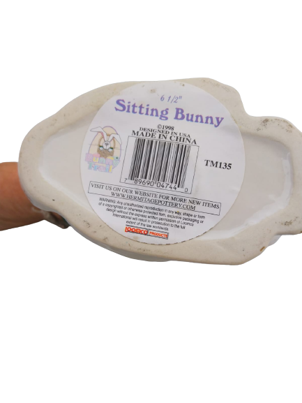 Vintage Hermitage pottery Bunny