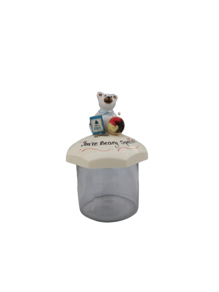 You're Beary Special Sewing kit jar