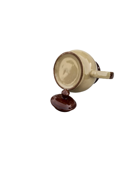 Brown tea pot
