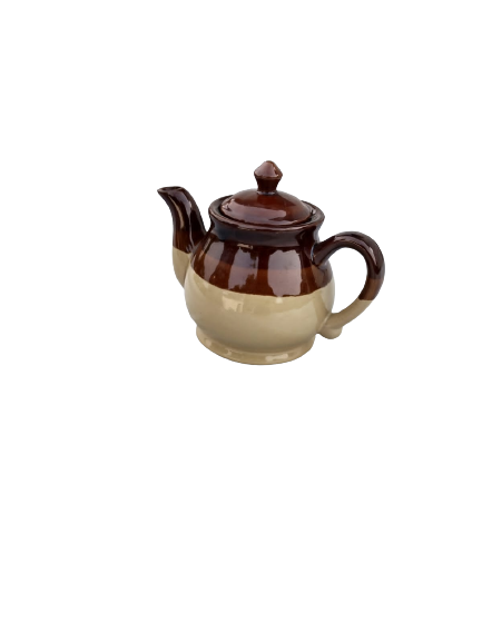 Brown tea pot