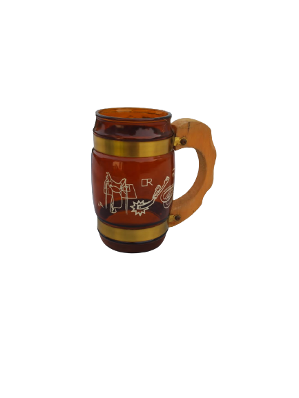 1 Beer stein-wooden handle