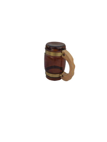 1 Beer stein-wooden handle