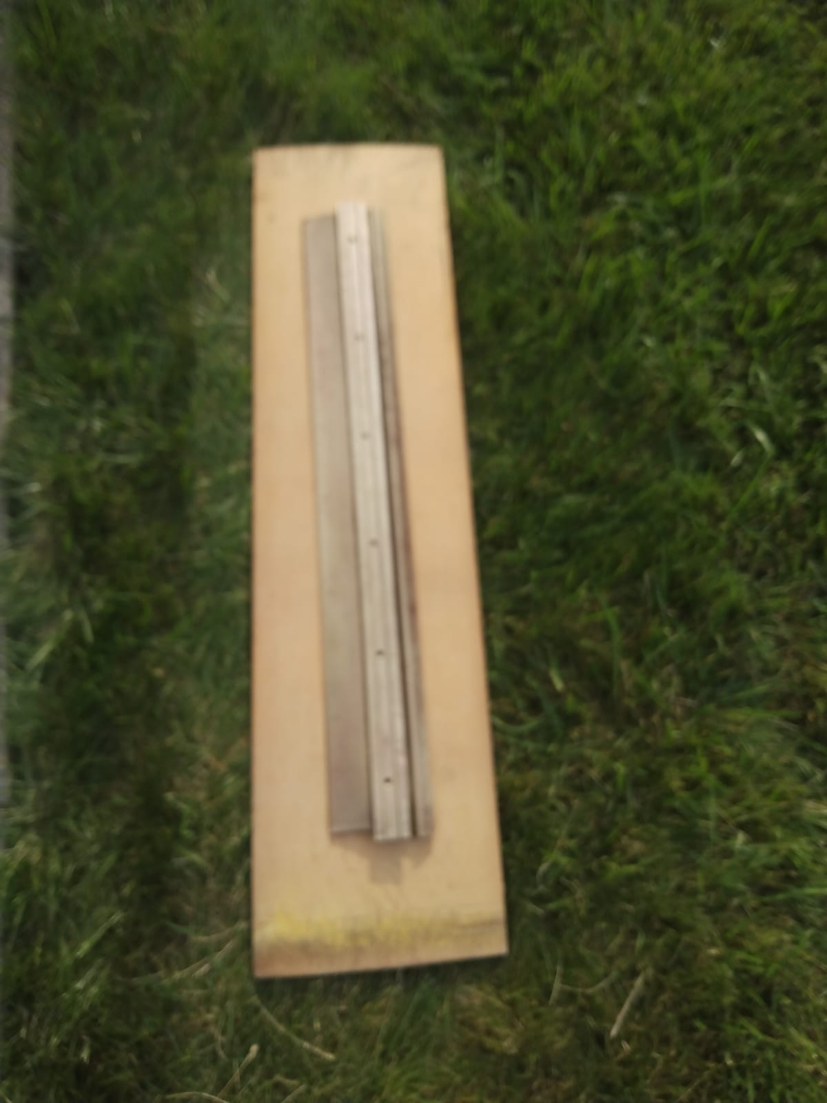 Solid Brass 36" entry floor door threshold- 5 inches wide- 10 pounds