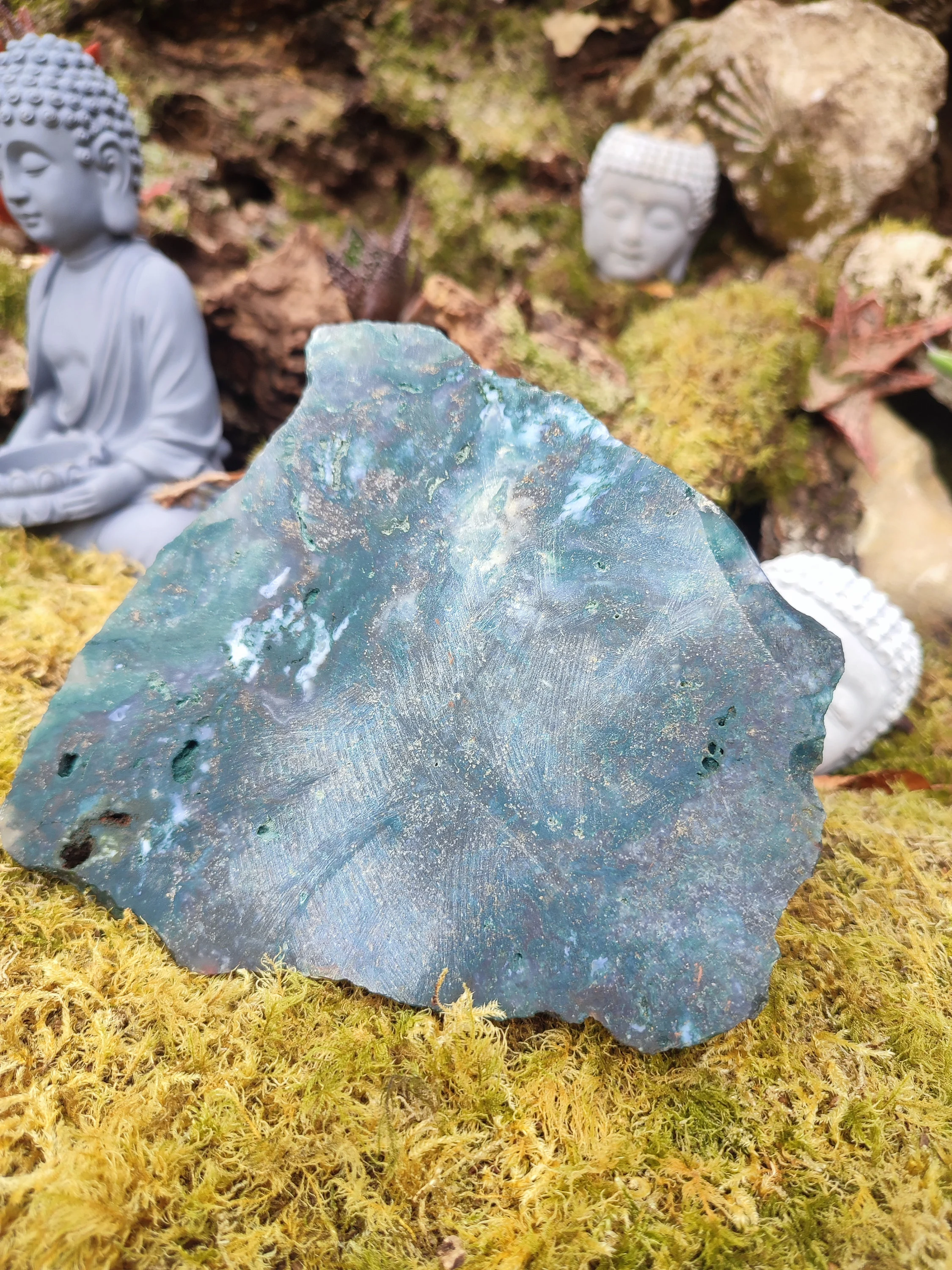 Tranche agate mousse