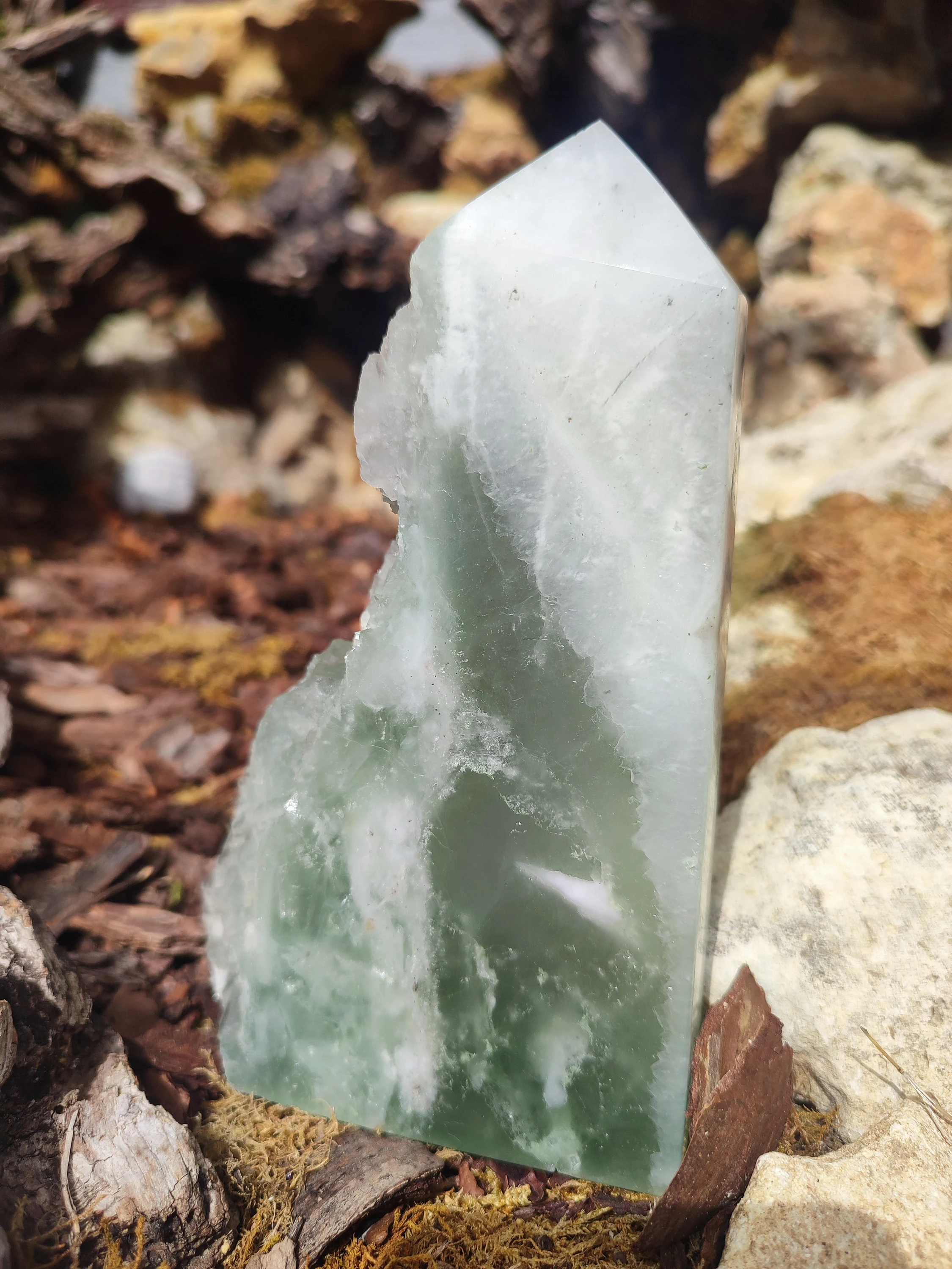 forme Libre de fluorite