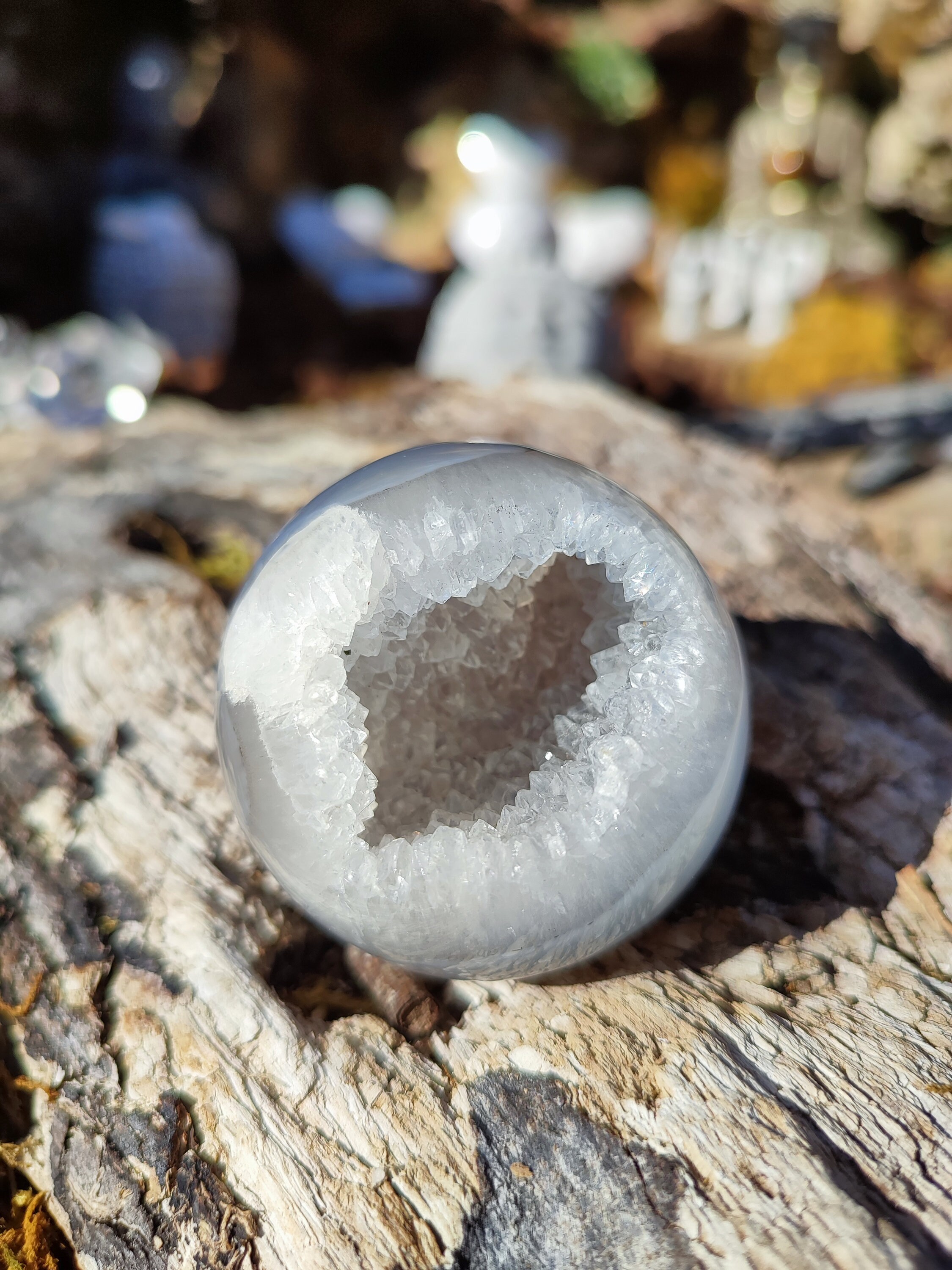 Sphère en Agate