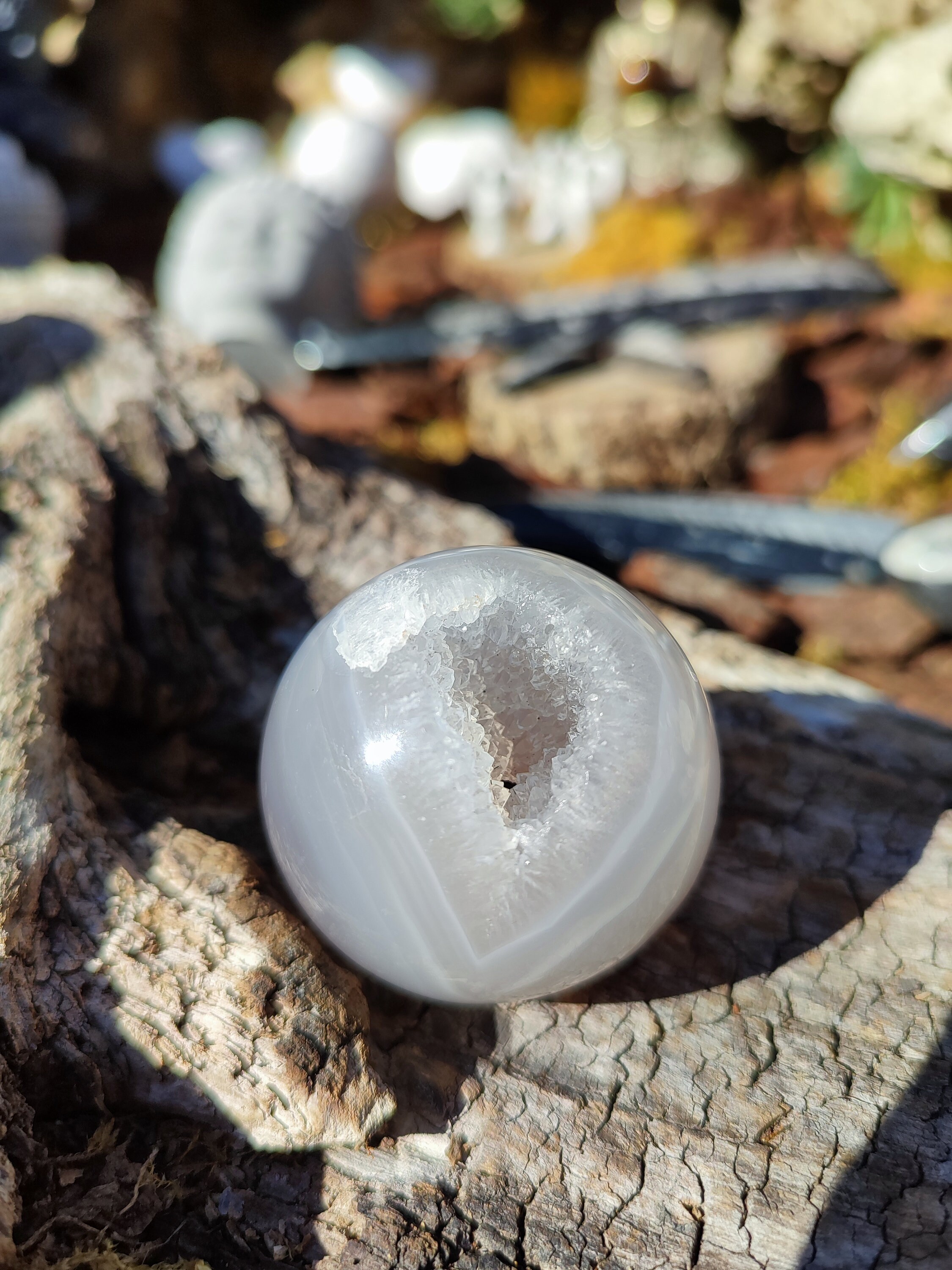 Sphère en Agate