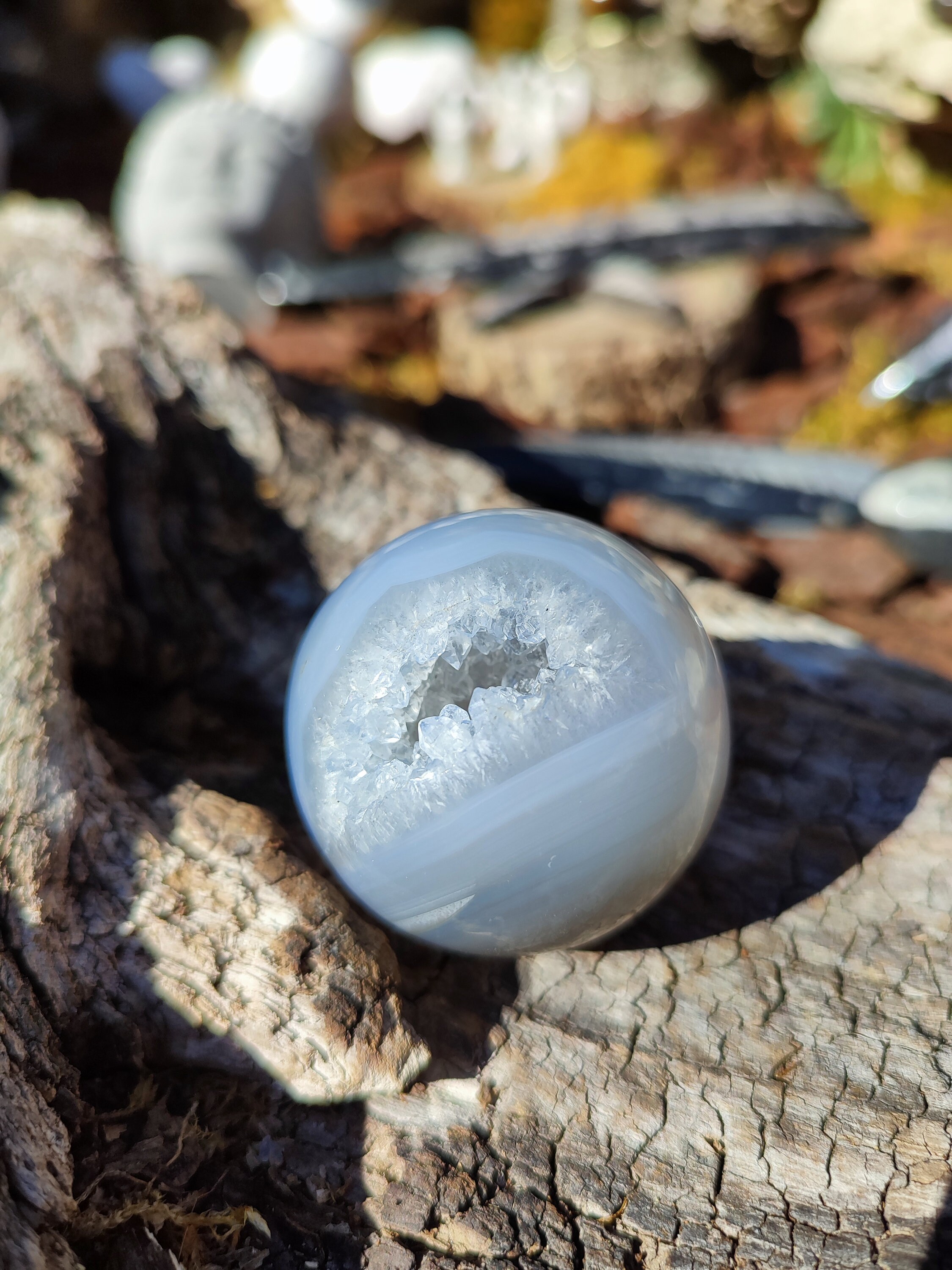 Sphère en Agate